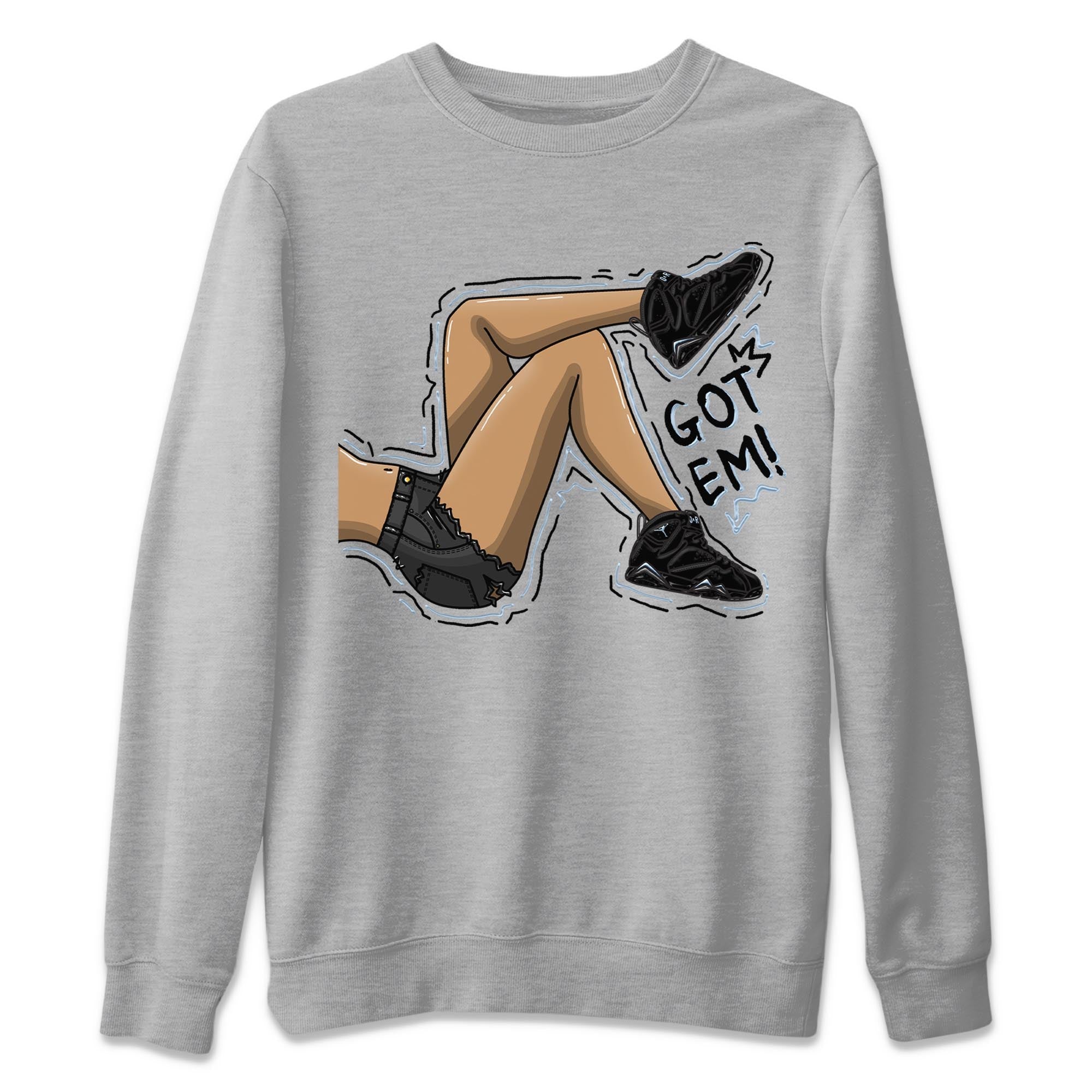 Got Em Legs snkmatch Tee - Air Jordan 7 Chambray