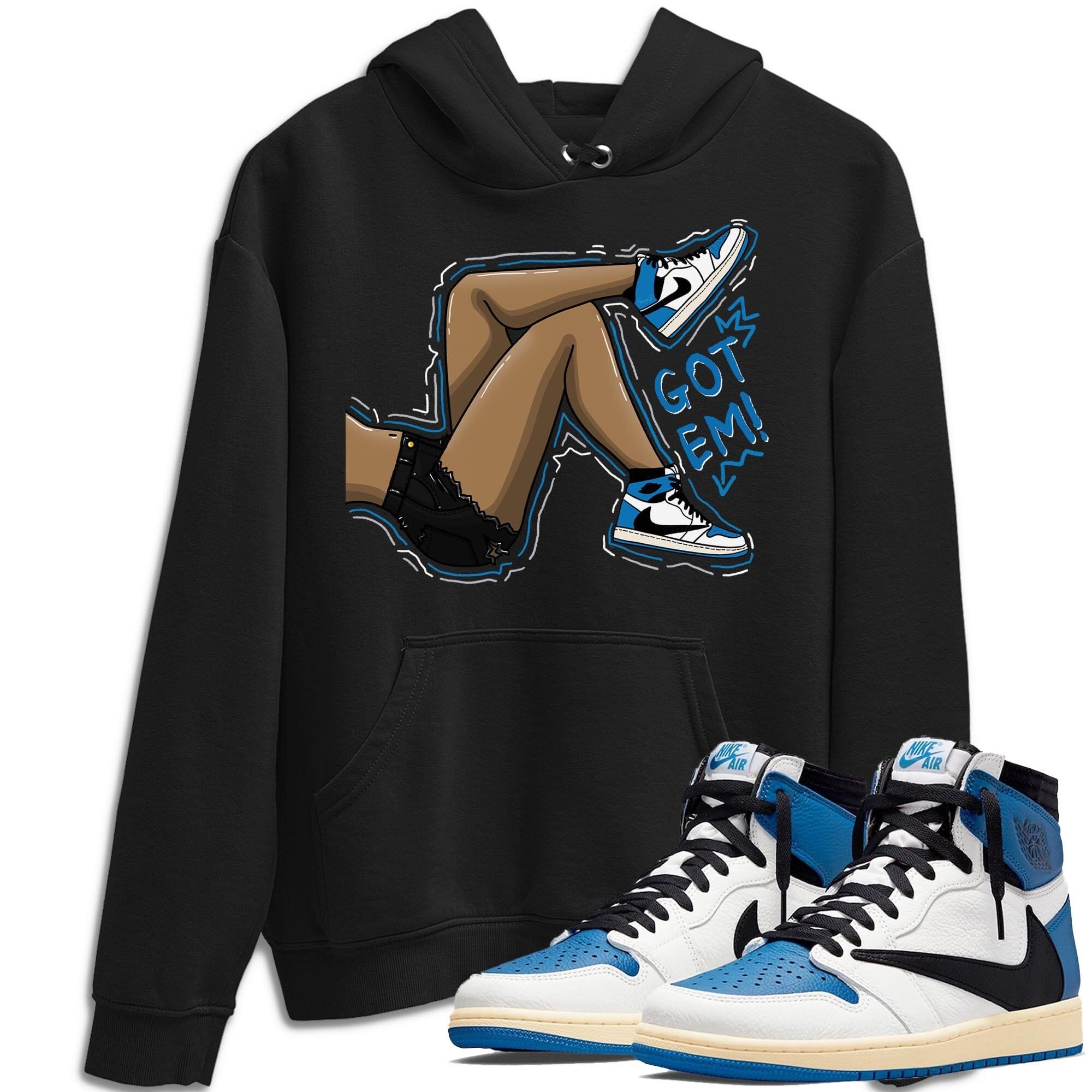 Got Em Legs Unisex Tops - Air Jordan 1 Travis Scott Fragment