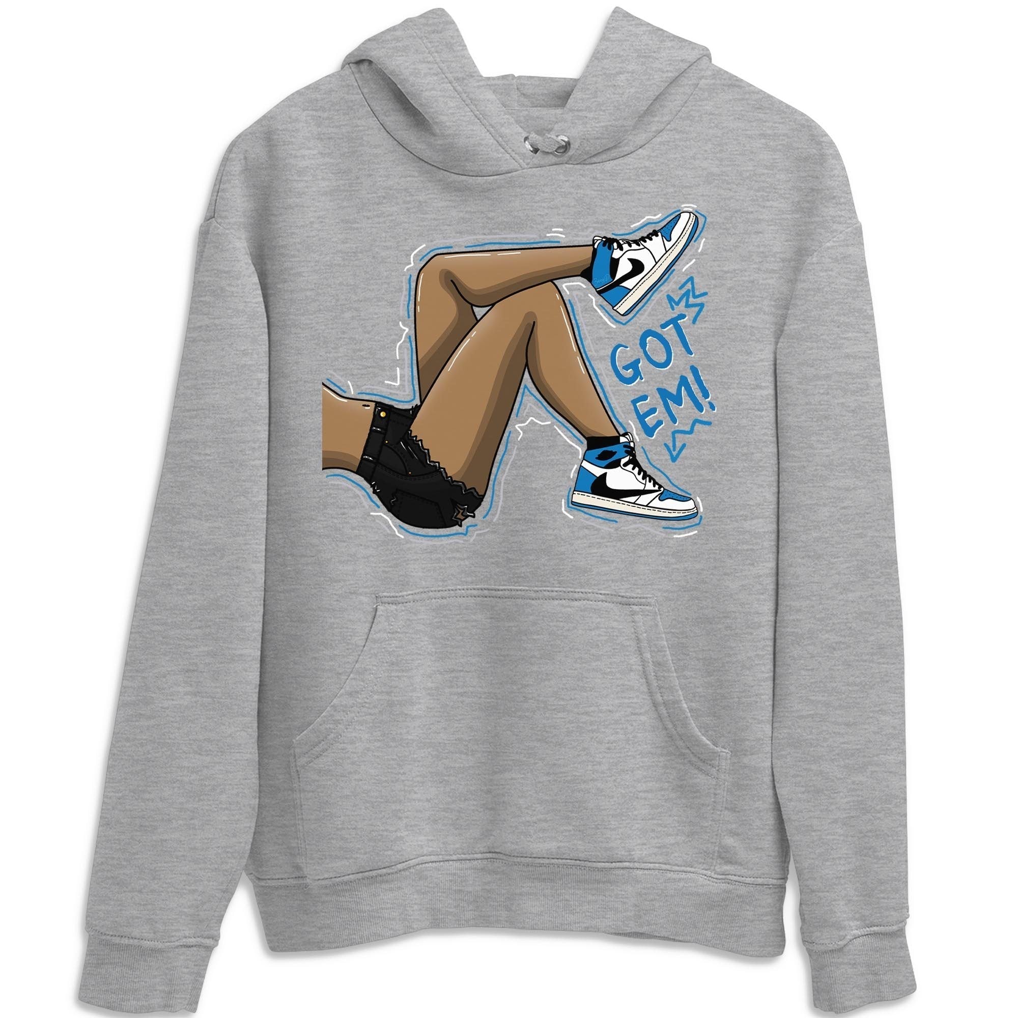Got Em Legs Unisex Tops - Air Jordan 1 Travis Scott Fragment