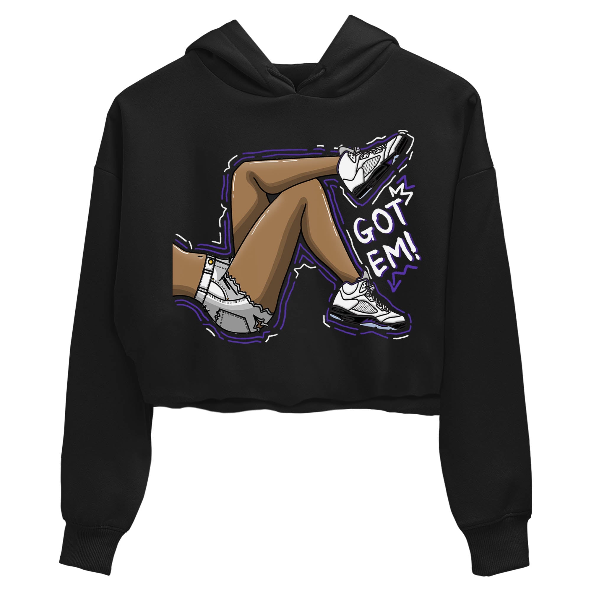 Got Em Legs Women's Tops - Air Jordan 5 Concord