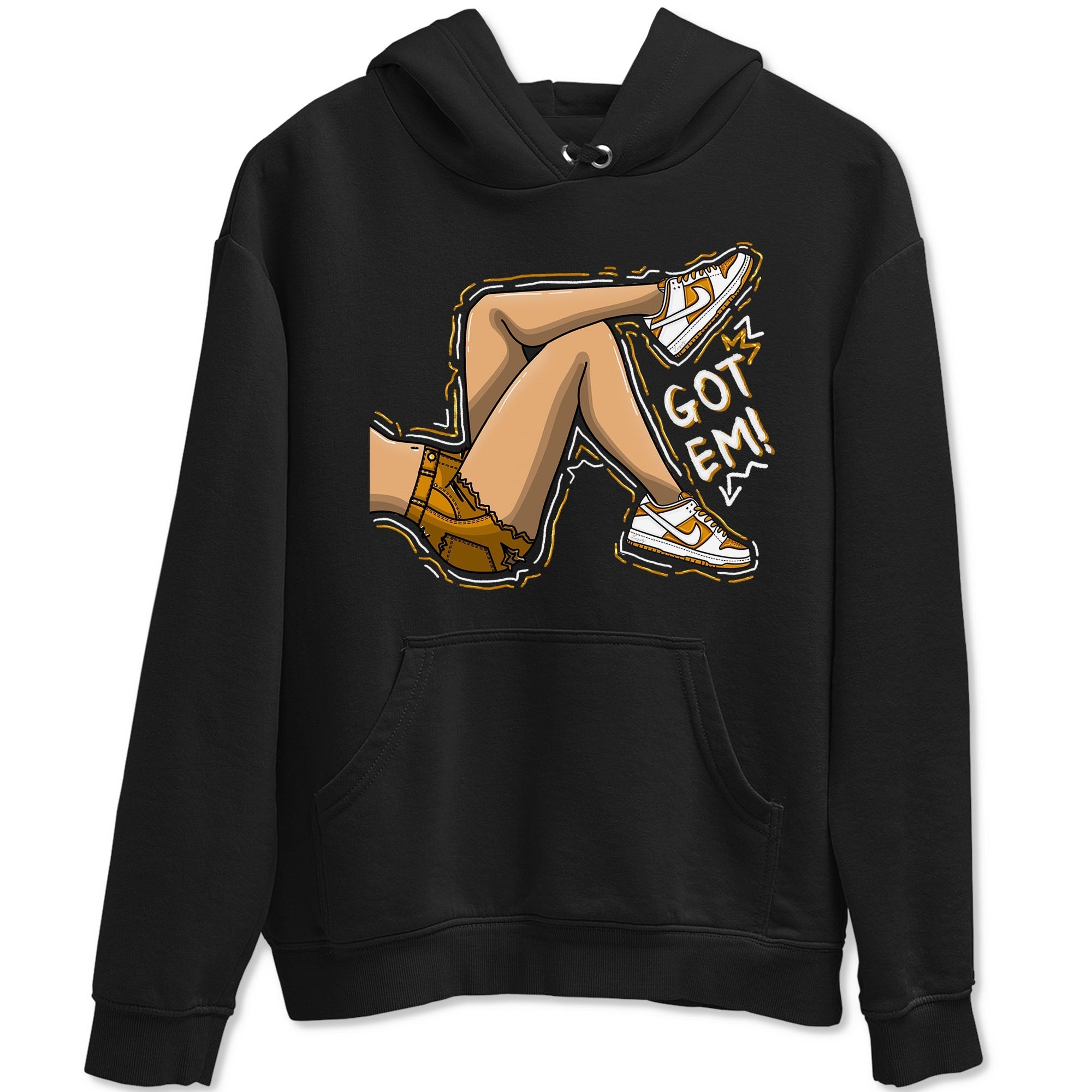 Got Em Legs snkmatch Tees - Dunk Dark Curry