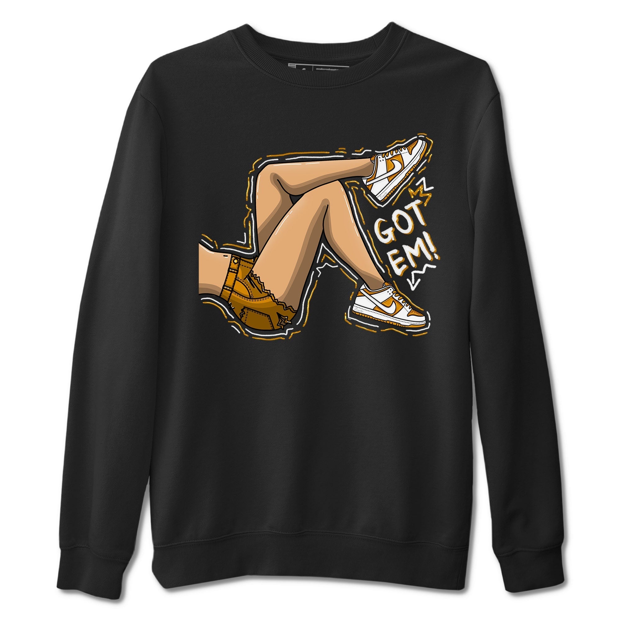 Got Em Legs snkmatch Tees - Dunk Dark Curry