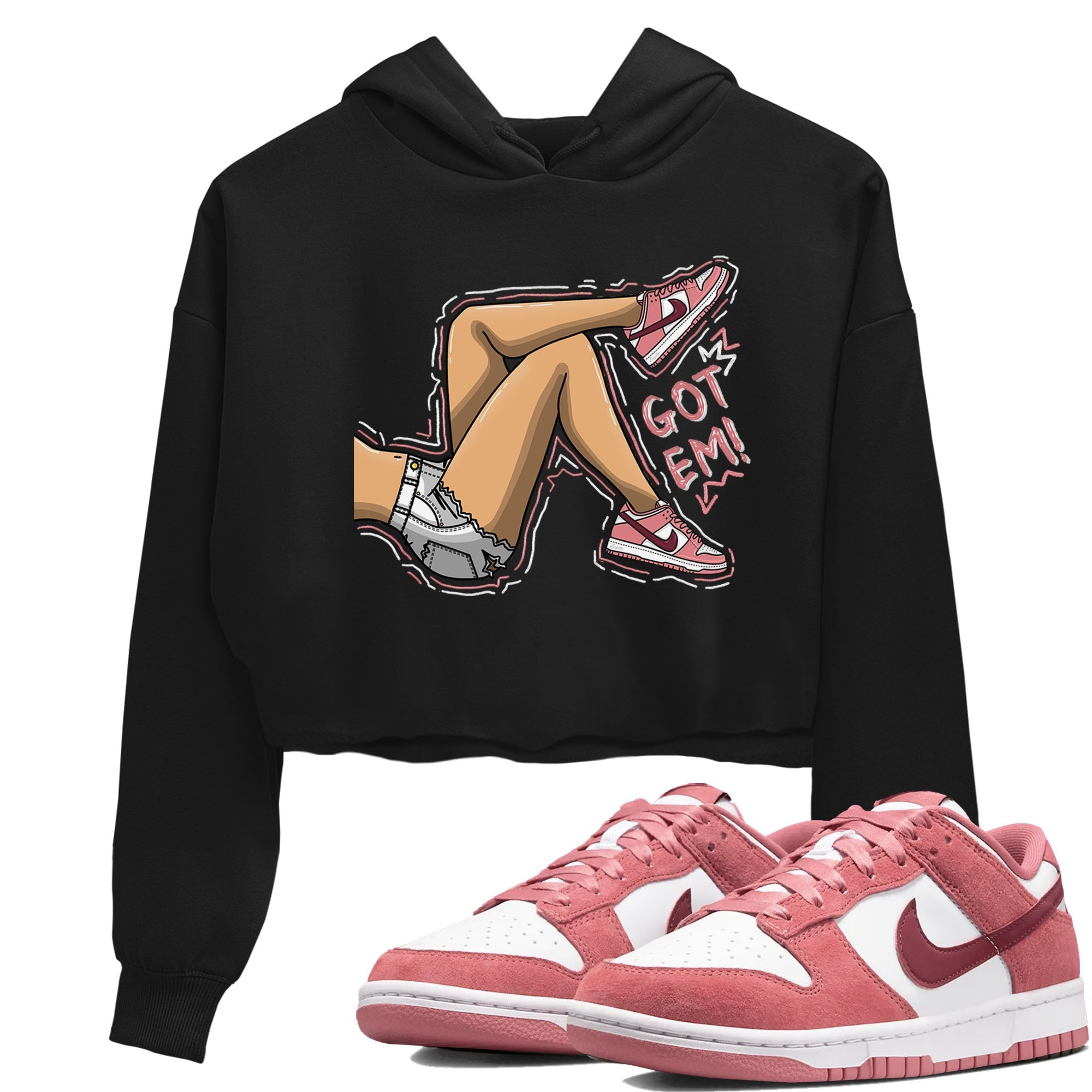 Got Em Legs snkmatch Women's Top - Dunk Valentines Day 2024
