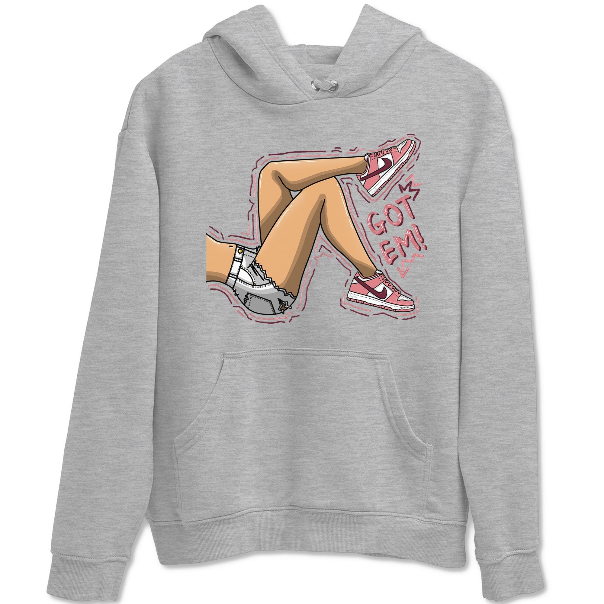 Got Em Legs snkmatch Tees - Dunk Valentines Day 2024