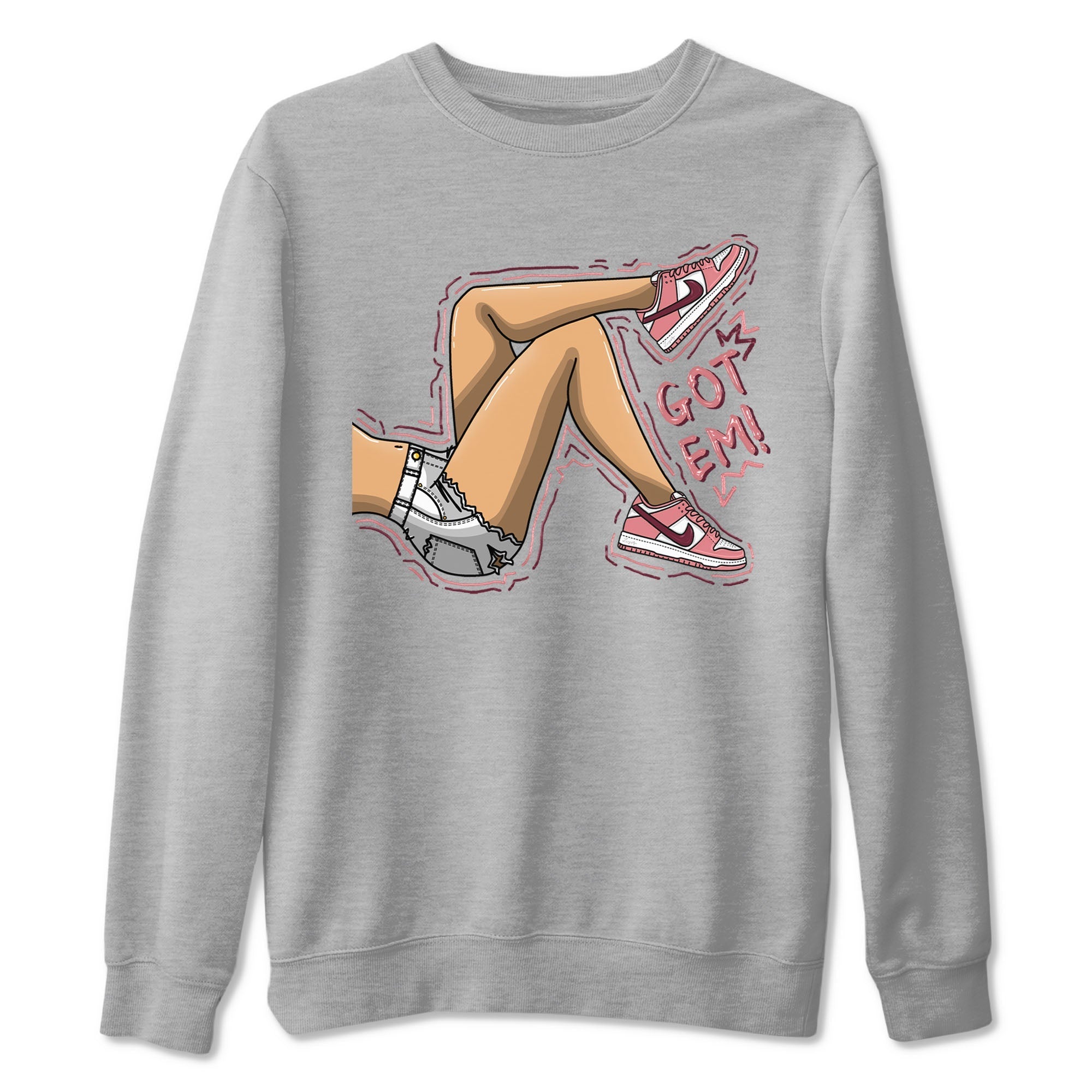 Got Em Legs snkmatch Tees - Dunk Valentines Day 2024