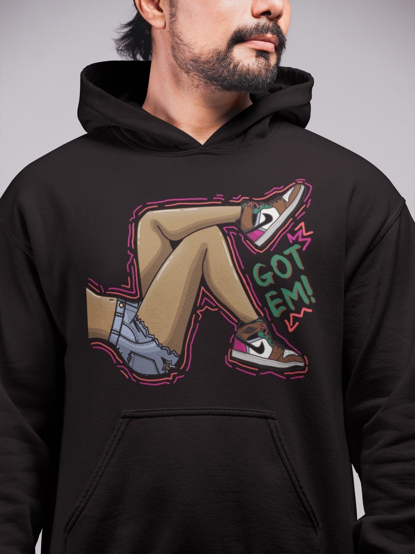 Got Em Legs Unisex Tops - Air Jordan 1 Hand Crafted