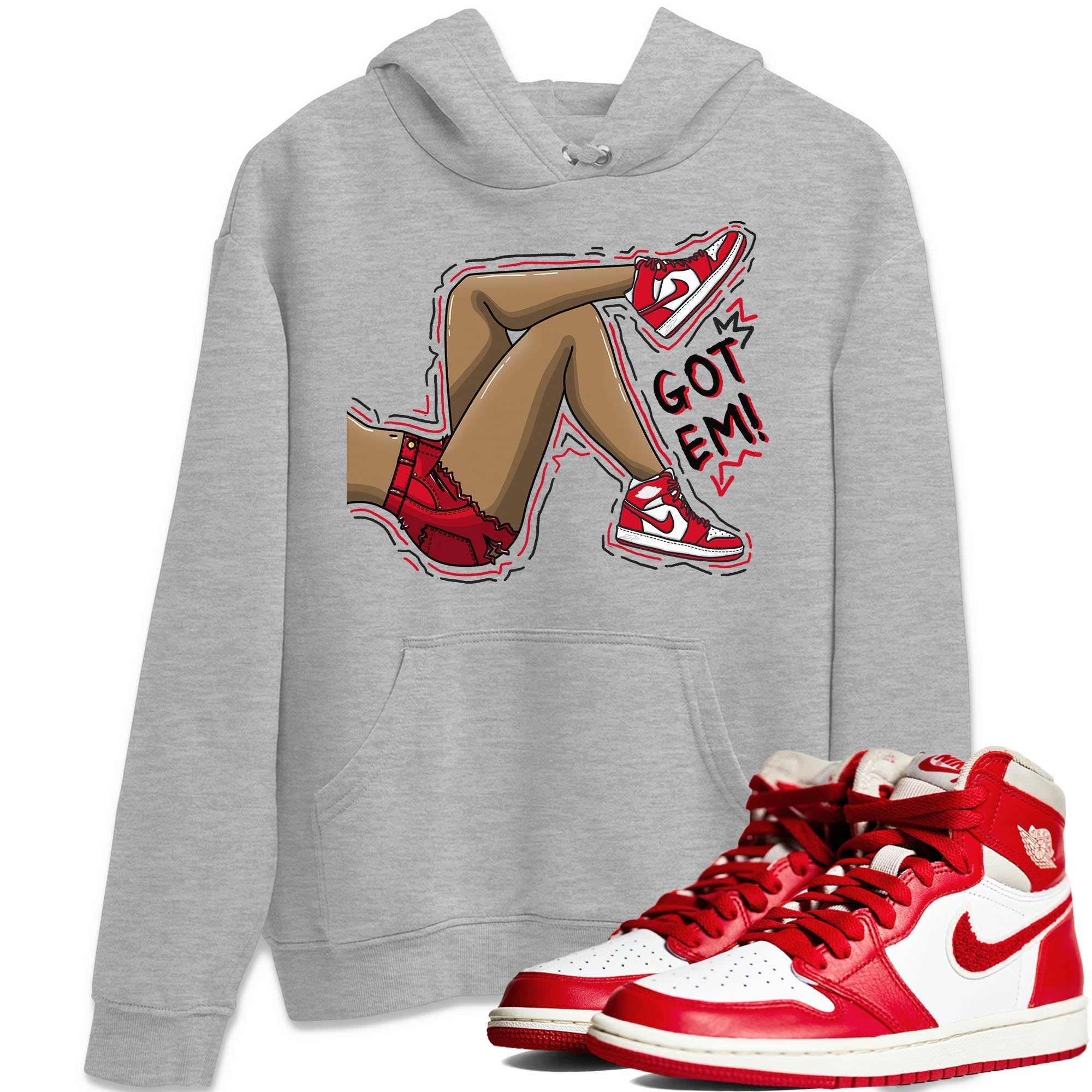 Got Em Legs Unisex Tops - Air Jordan 1 Newstalgia