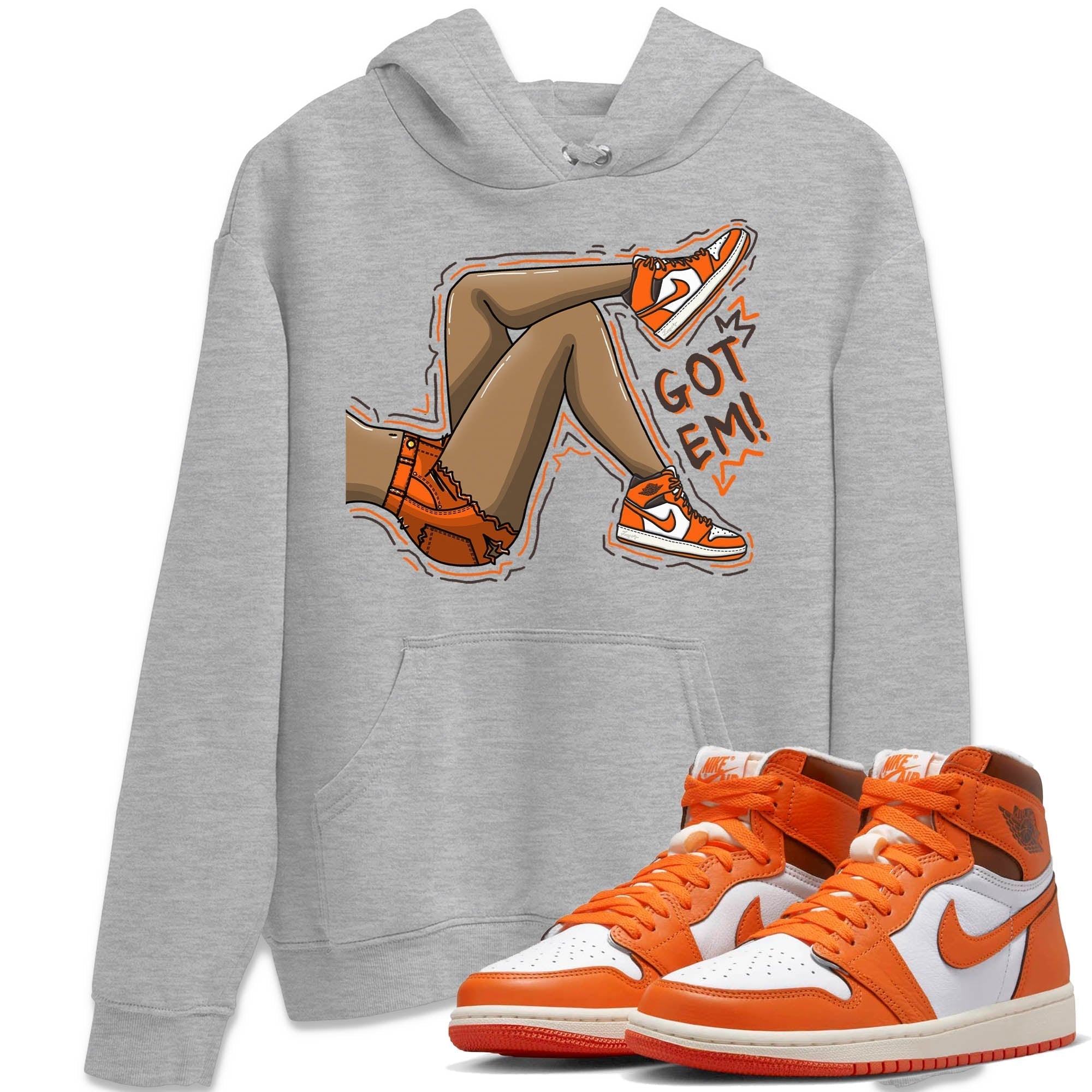 Got Em Legs Unisex Tops - Air Jordan 1 Starfish