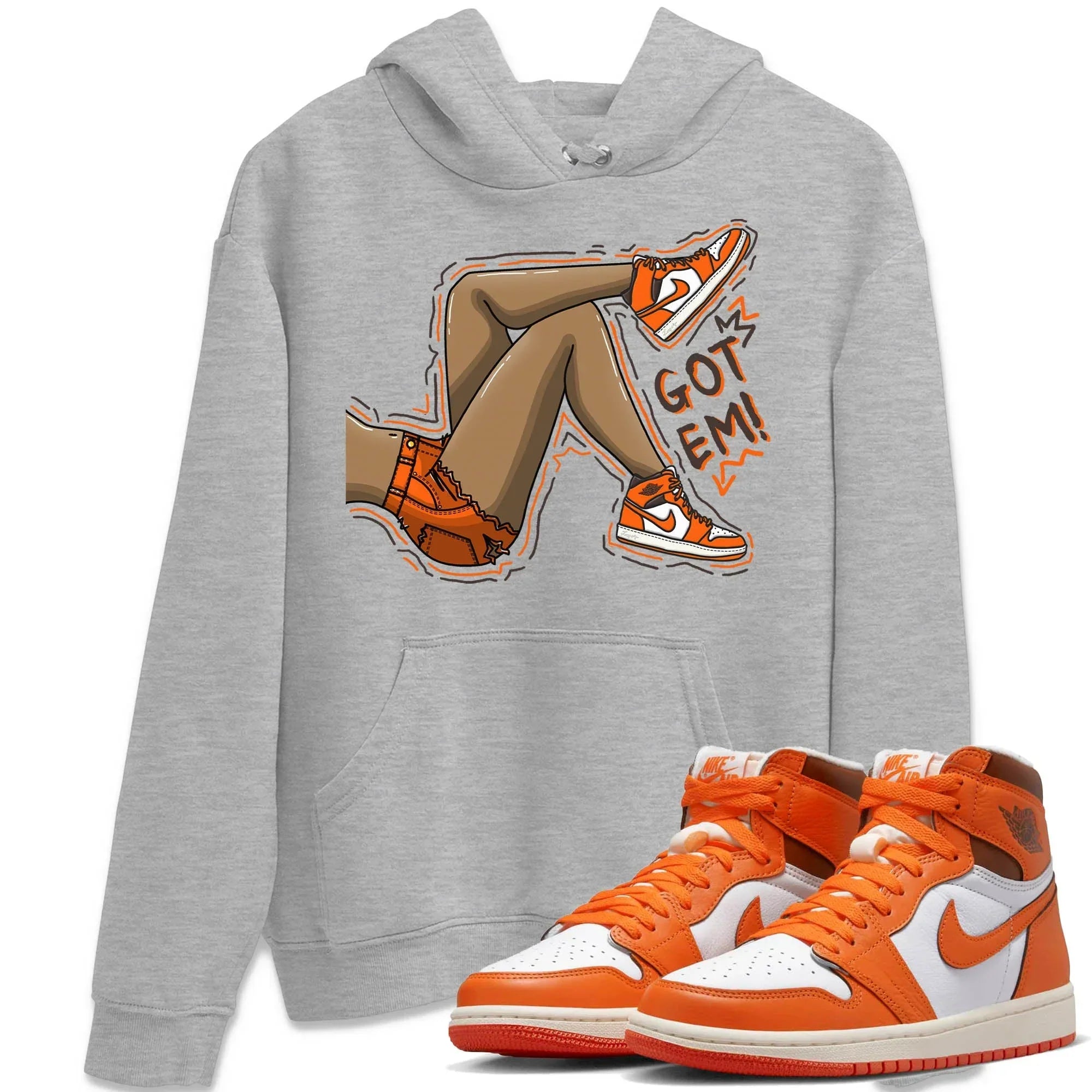 Got Em Legs Unisex Tops - Air Jordan 1 Starfish
