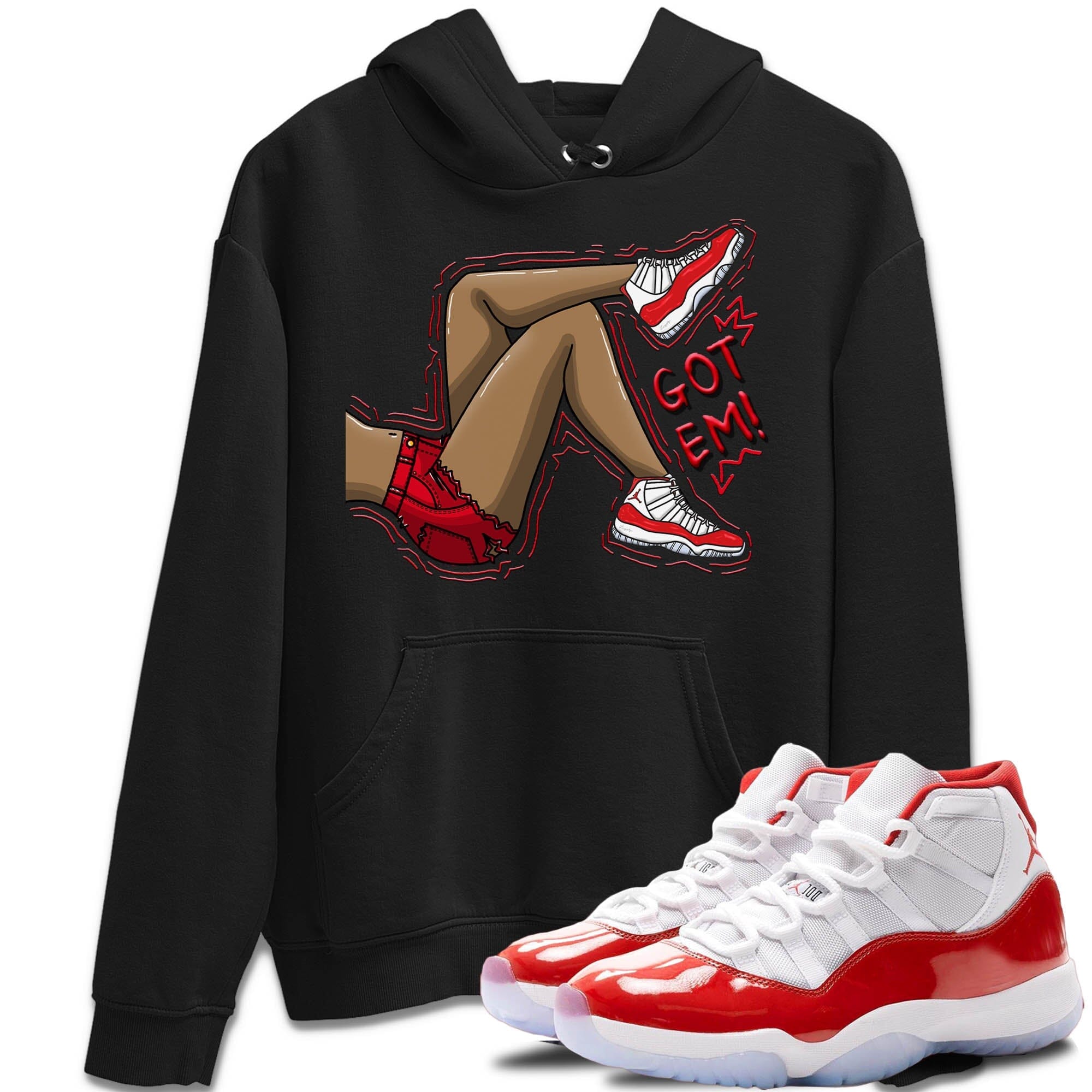 Got Em Legs Unisex Tops - Air Jordan 11 Cherry