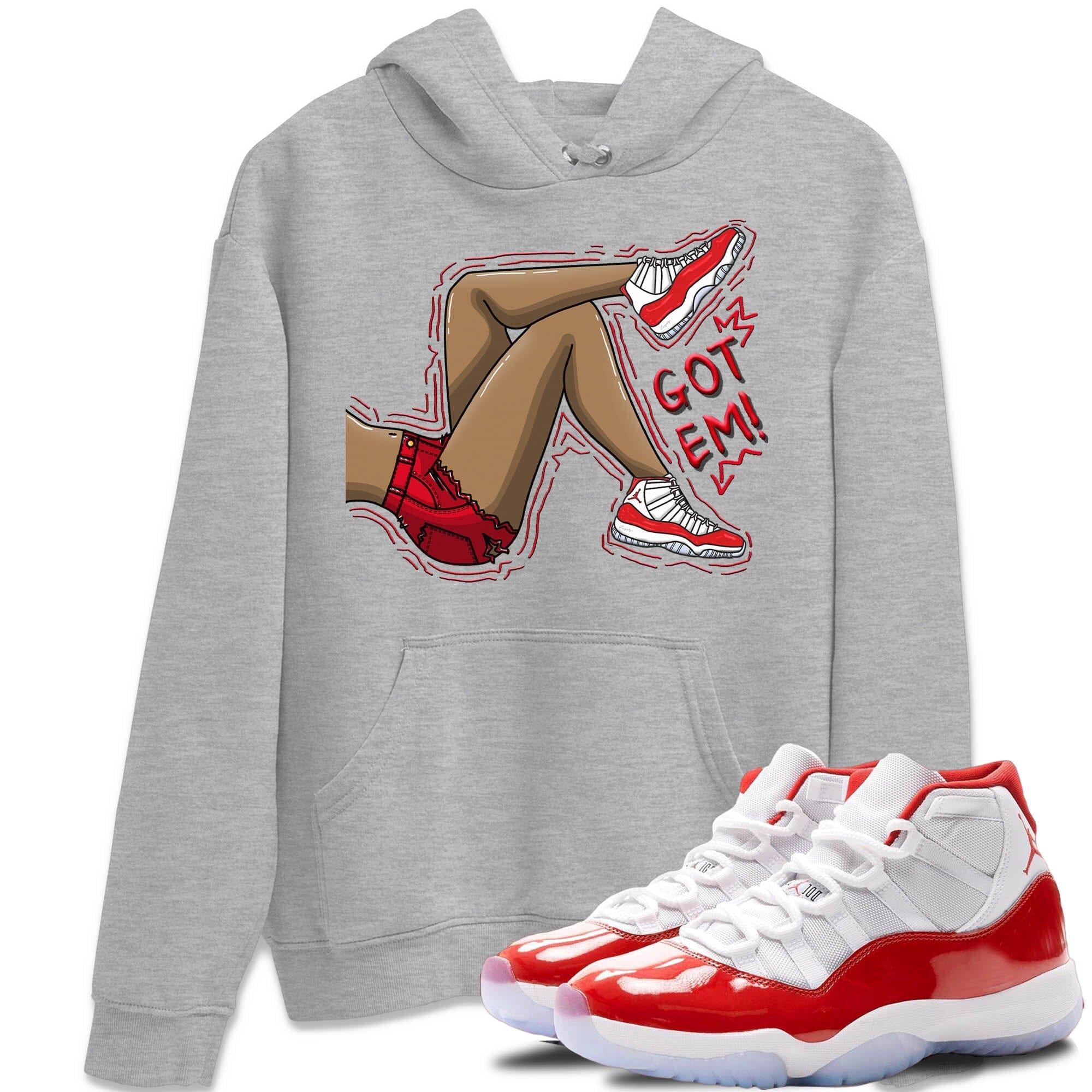 Got Em Legs Unisex Tops - Air Jordan 11 Cherry
