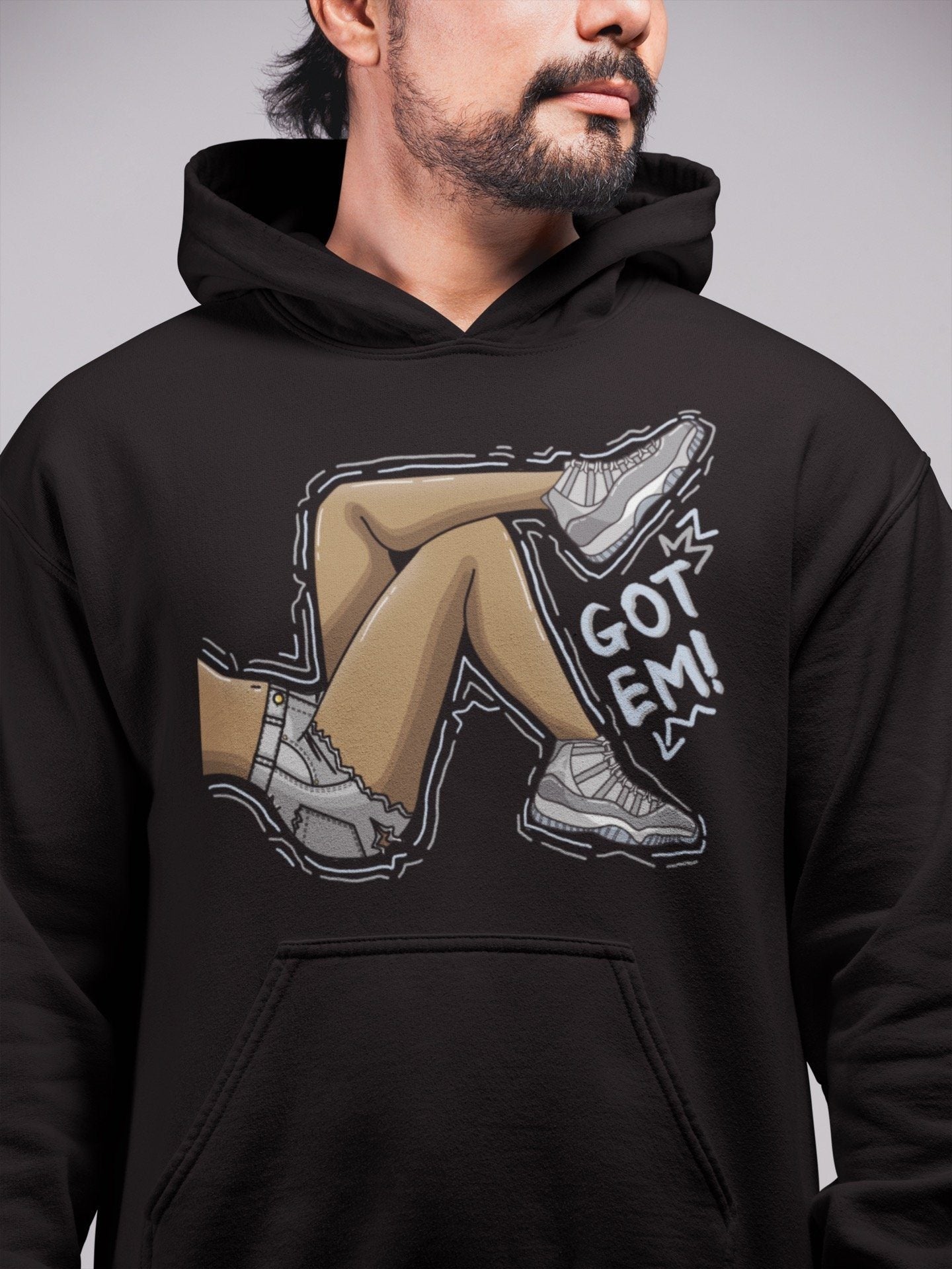 Got Em Legs Unisex Tops - Air Jordan 11 Cool Grey