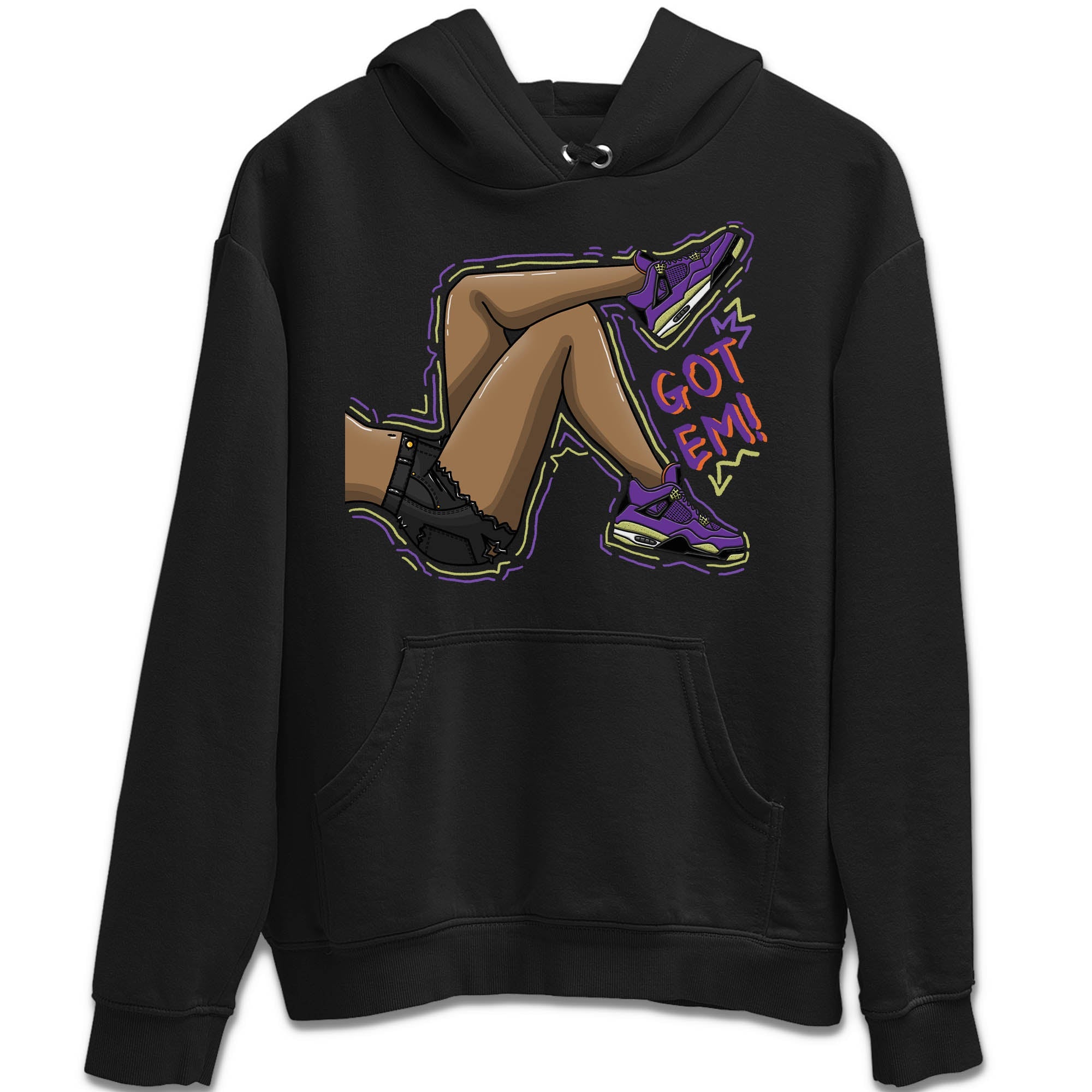 Got Em Legs Unisex Tops - Air Jordan 4 Canyon Purple