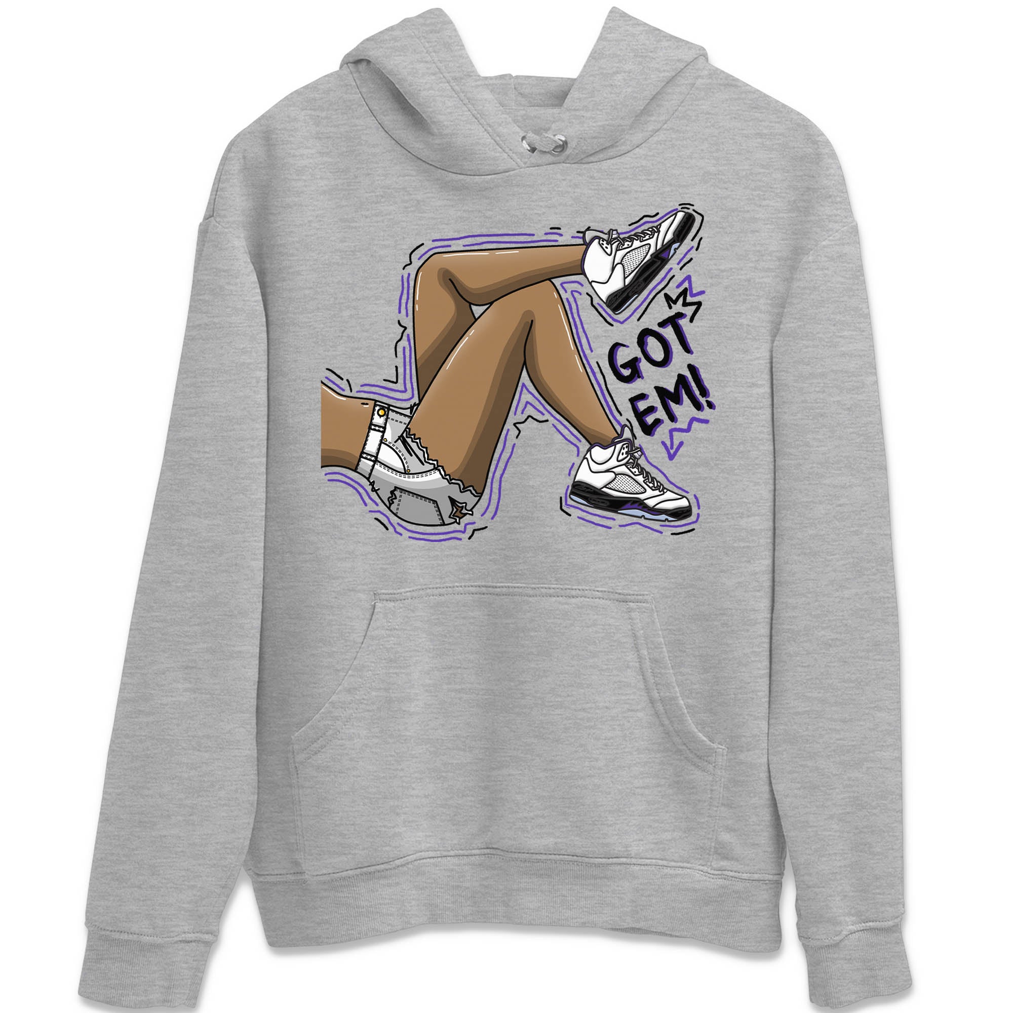 Got Em Legs Unisex Tops - Air Jordan 5 Concord