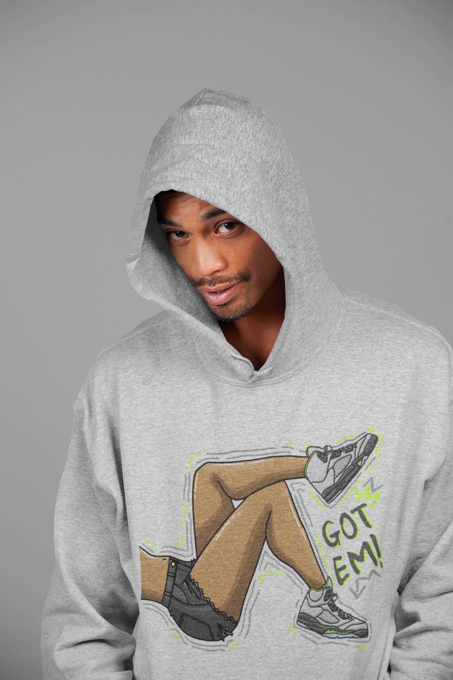 Got Em Legs Unisex Tops - Air Jordan 5 Green Bean