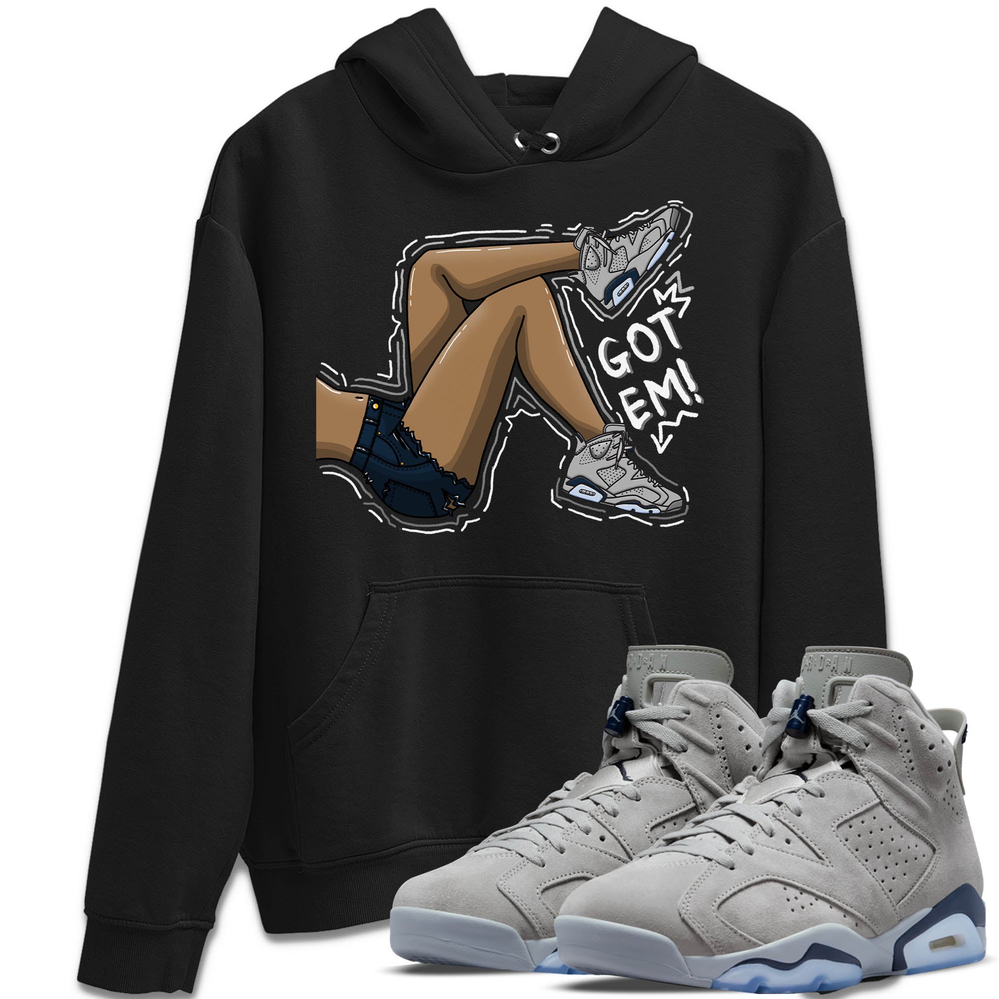 Got Em Legs Unisex Tops - Air Jordan 6 Georgetown
