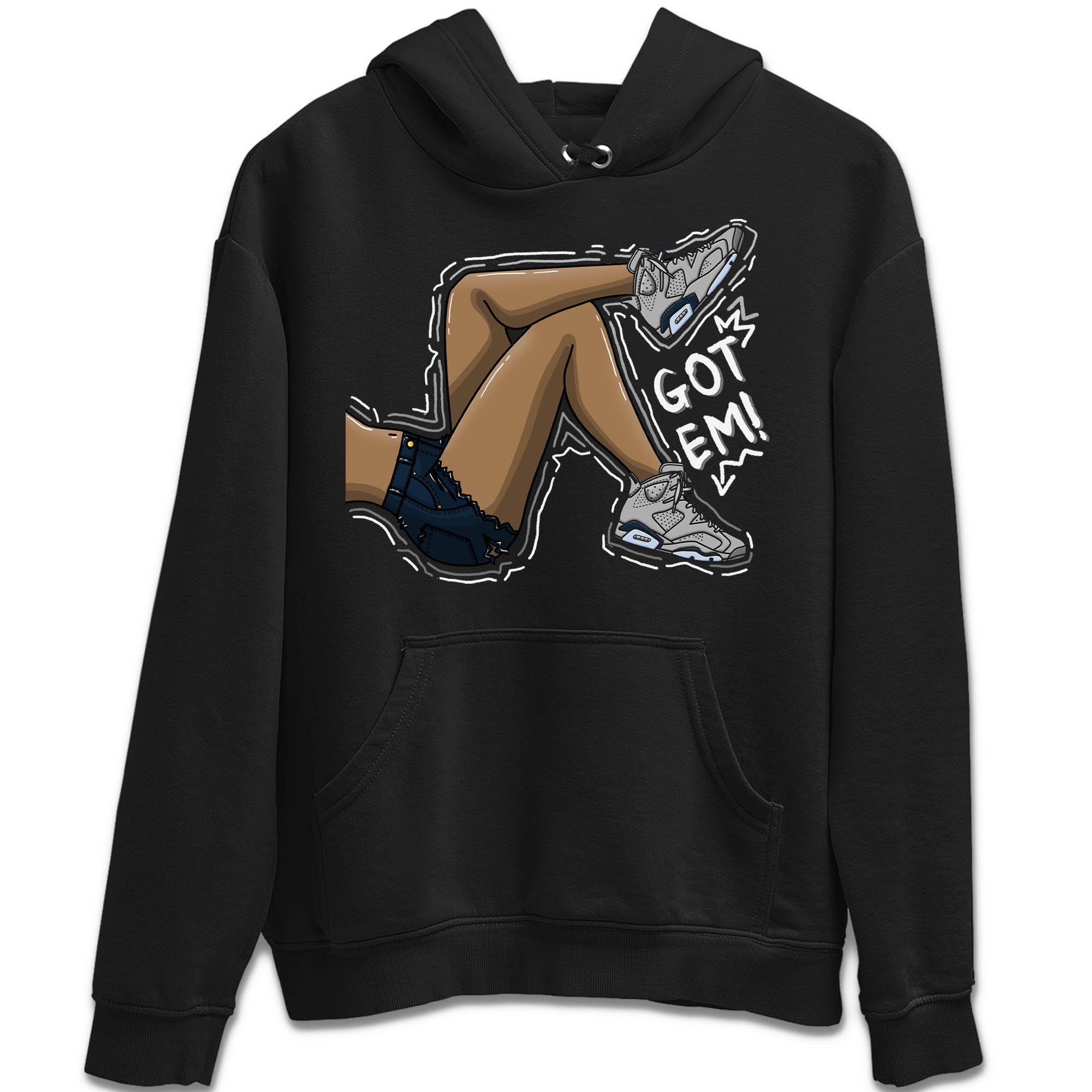 Got Em Legs Unisex Tops - Air Jordan 6 Georgetown