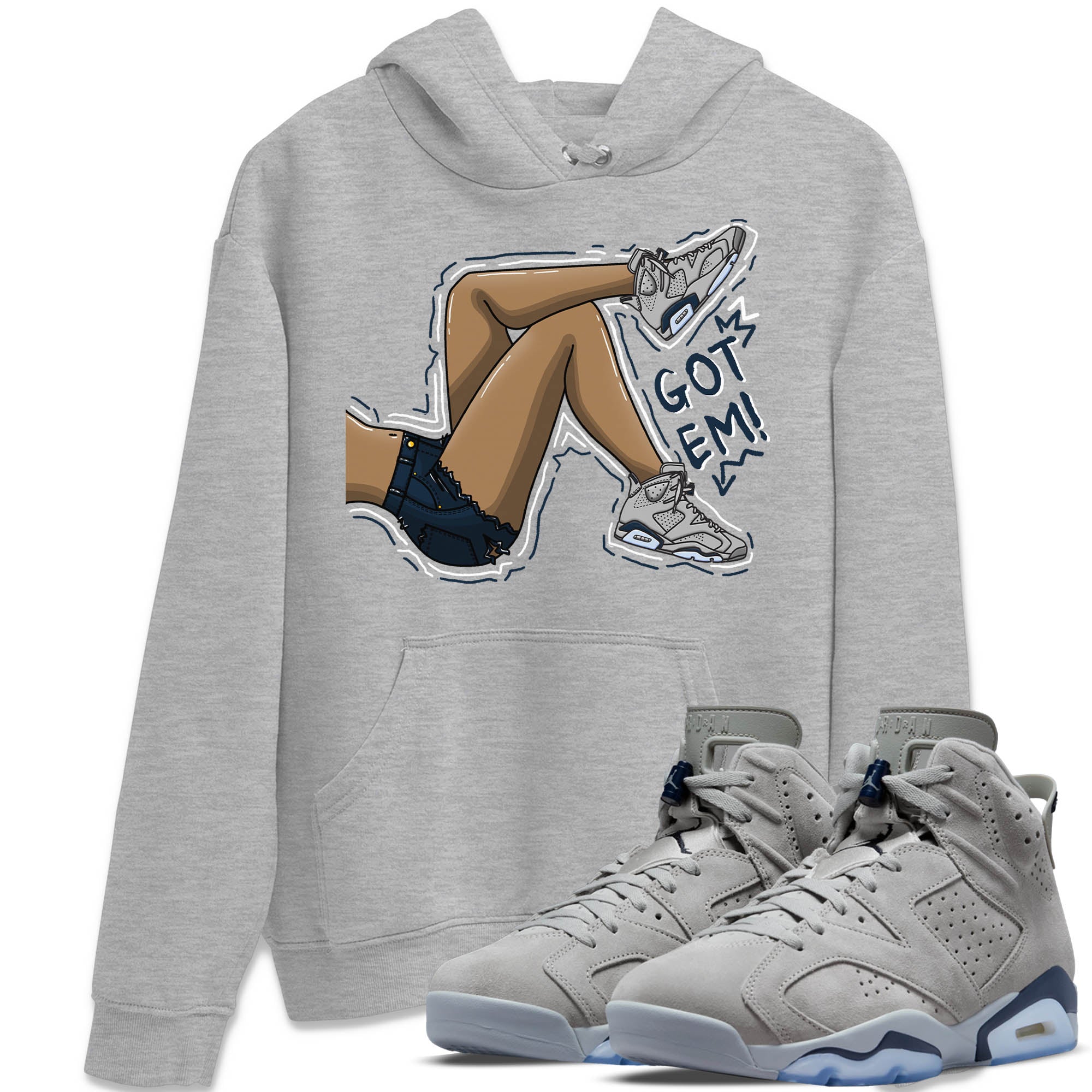Got Em Legs Unisex Tops - Air Jordan 6 Georgetown