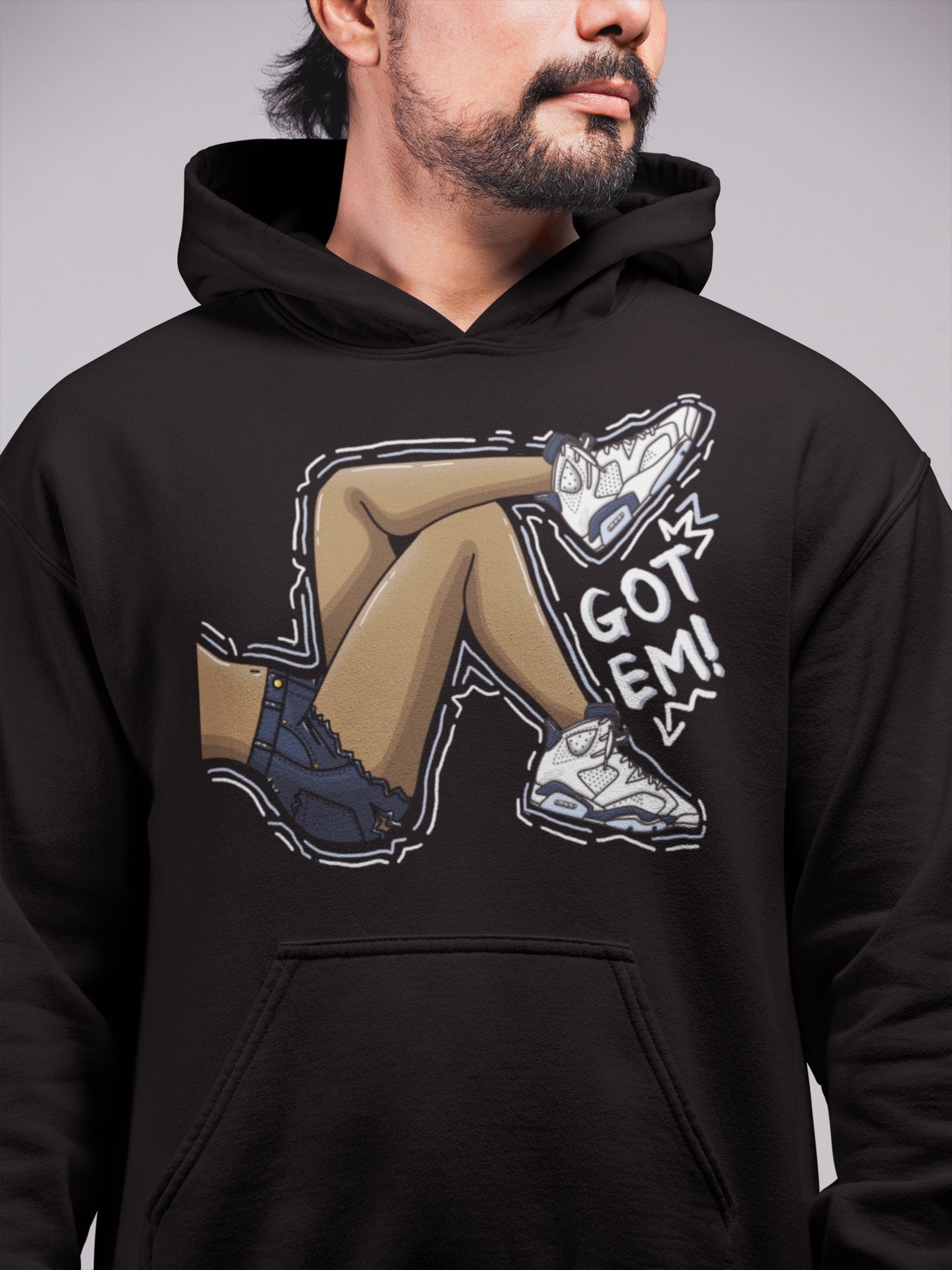 Got Em Legs Unisex Tops - Air Jordan 6 Midnight Navy