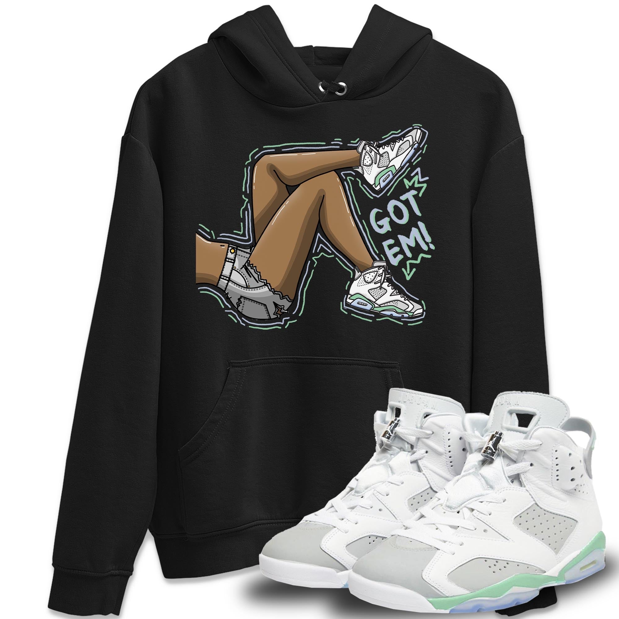 Got Em Legs Unisex Tops - Air Jordan 6 Mint Foam