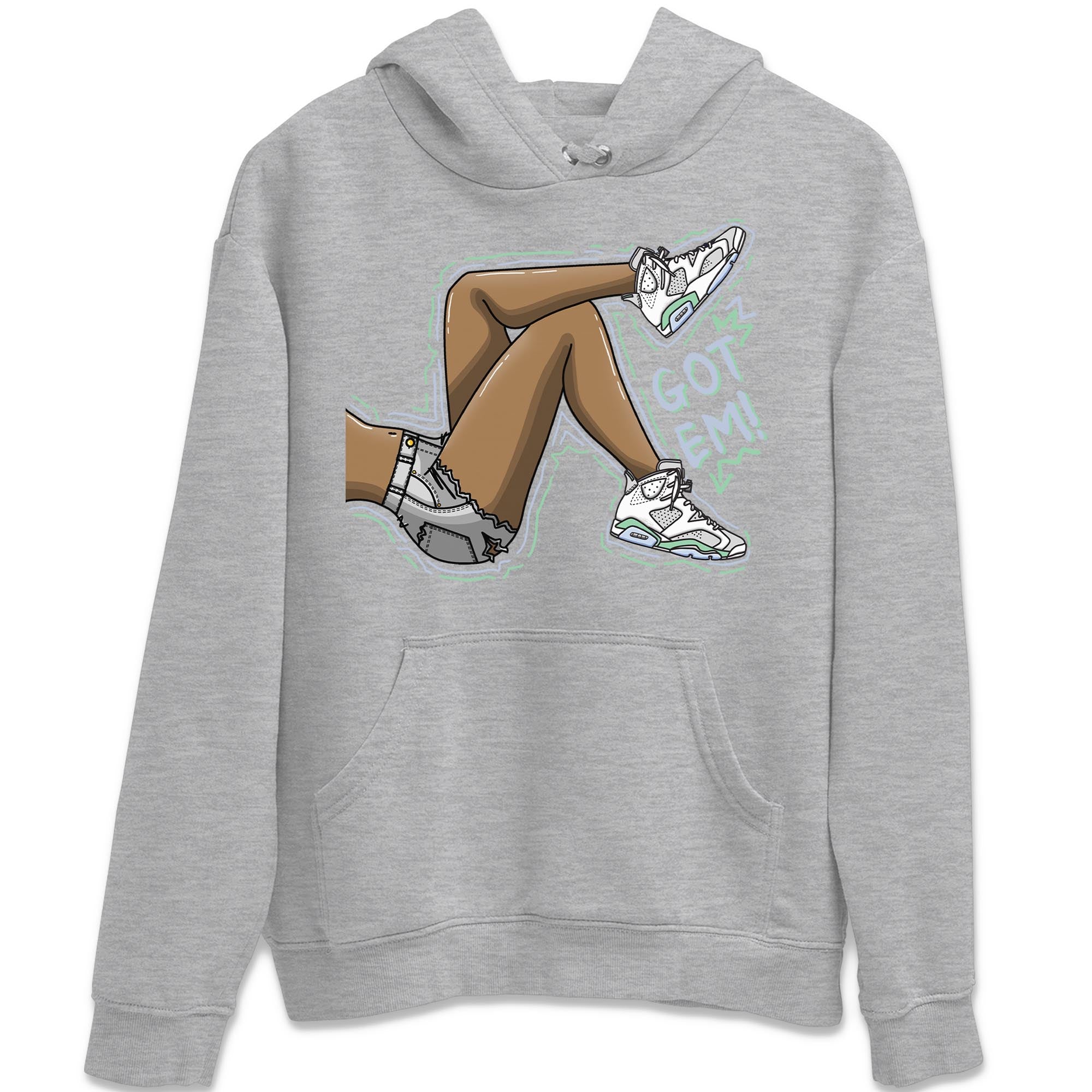 Got Em Legs Unisex Tops - Air Jordan 6 Mint Foam