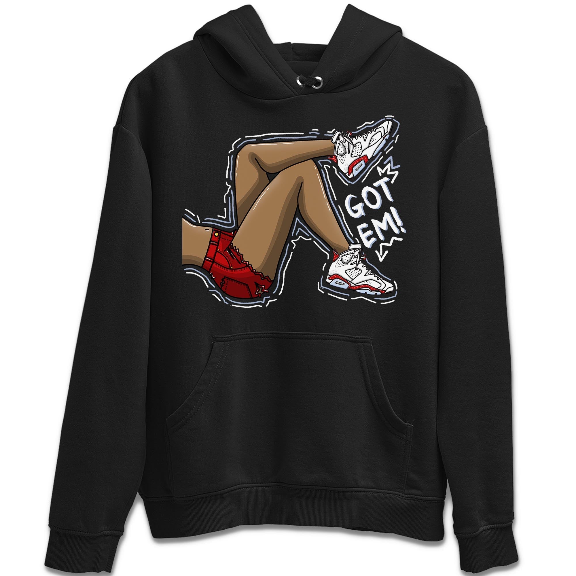 Got Em Legs Unisex Tops - Air Jordan 6 Red Velvet Cookies