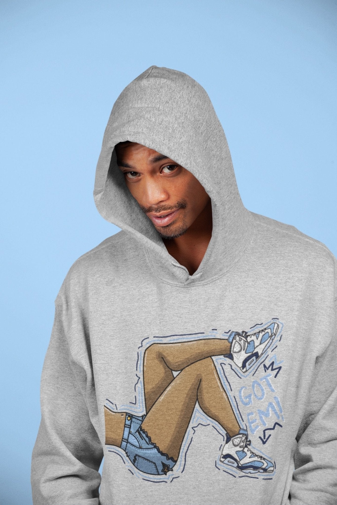 Got Em Legs Unisex Tops - Air Jordan 6 UNC
