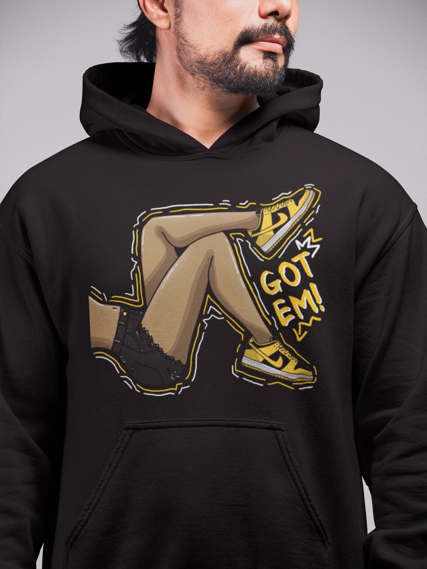Got Em Legs Unisex Tops - Dunk Championship Goldenrod