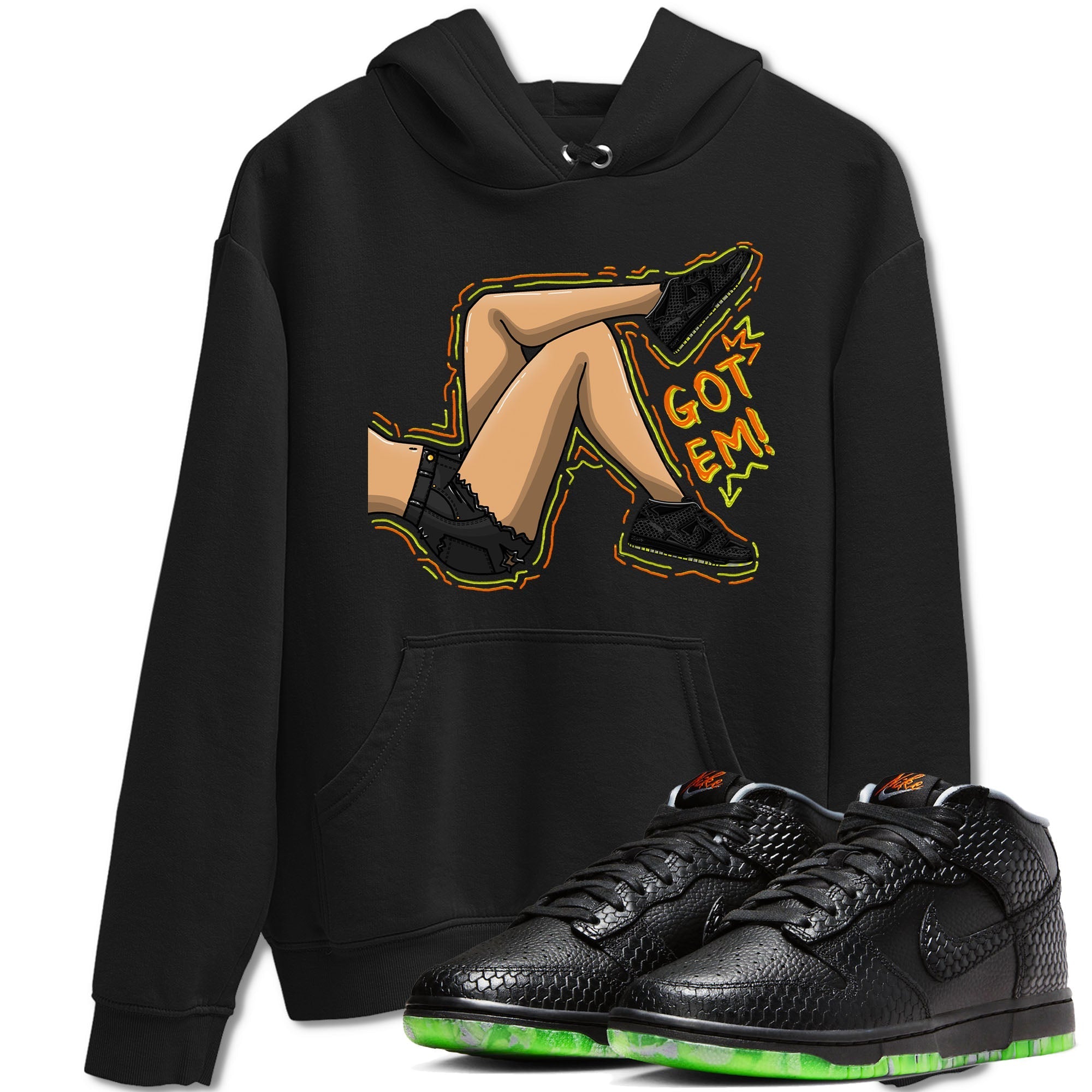 Got Em Legs snkmatch Tee - Dunk Halloween
