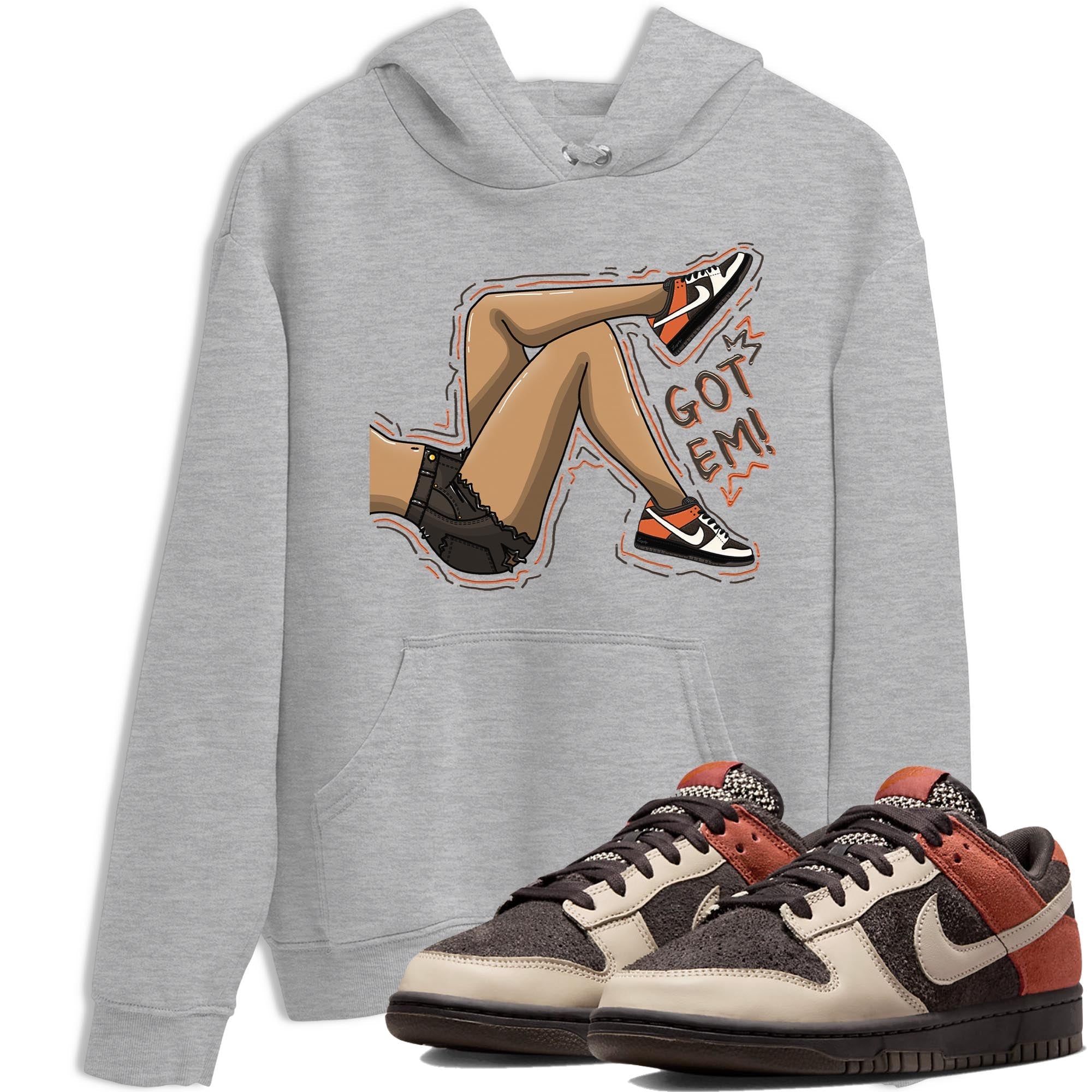 Got Em Legs snkmatch Tee - Dunk Red Panda