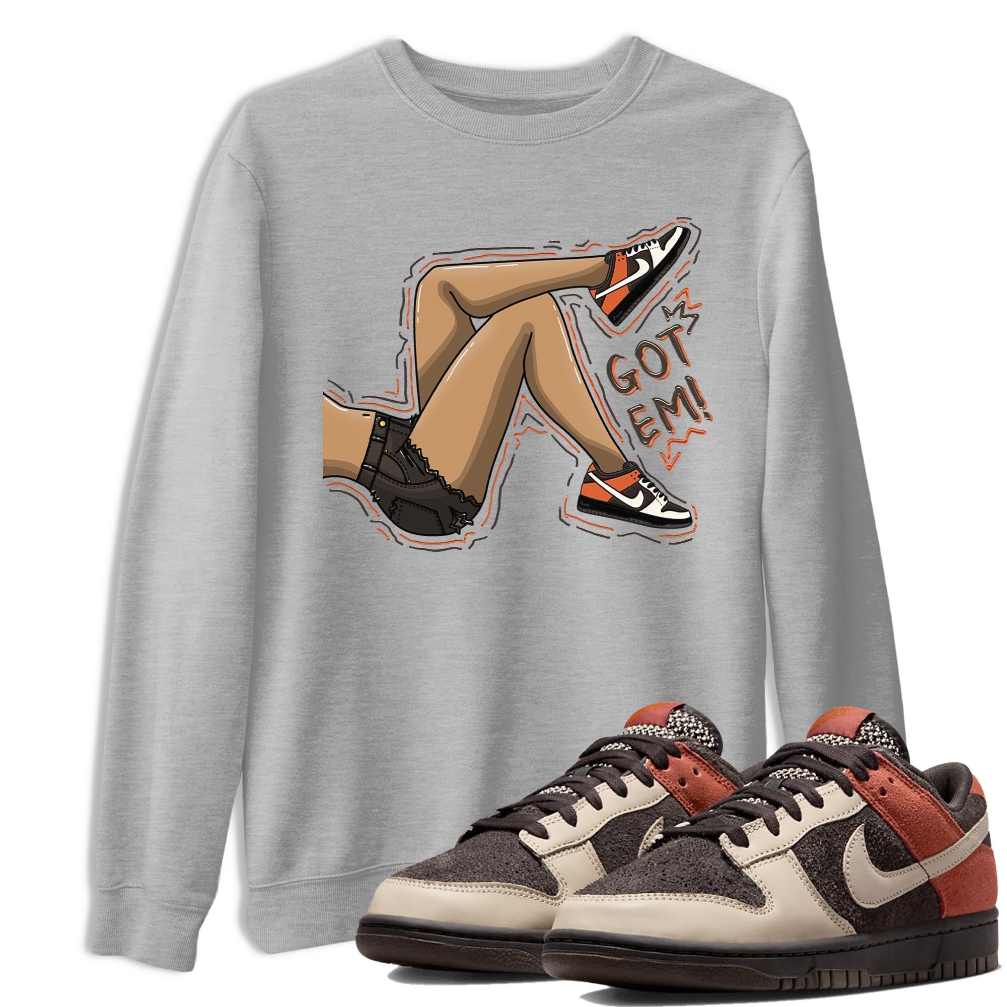 Got Em Legs snkmatch Tee - Dunk Red Panda