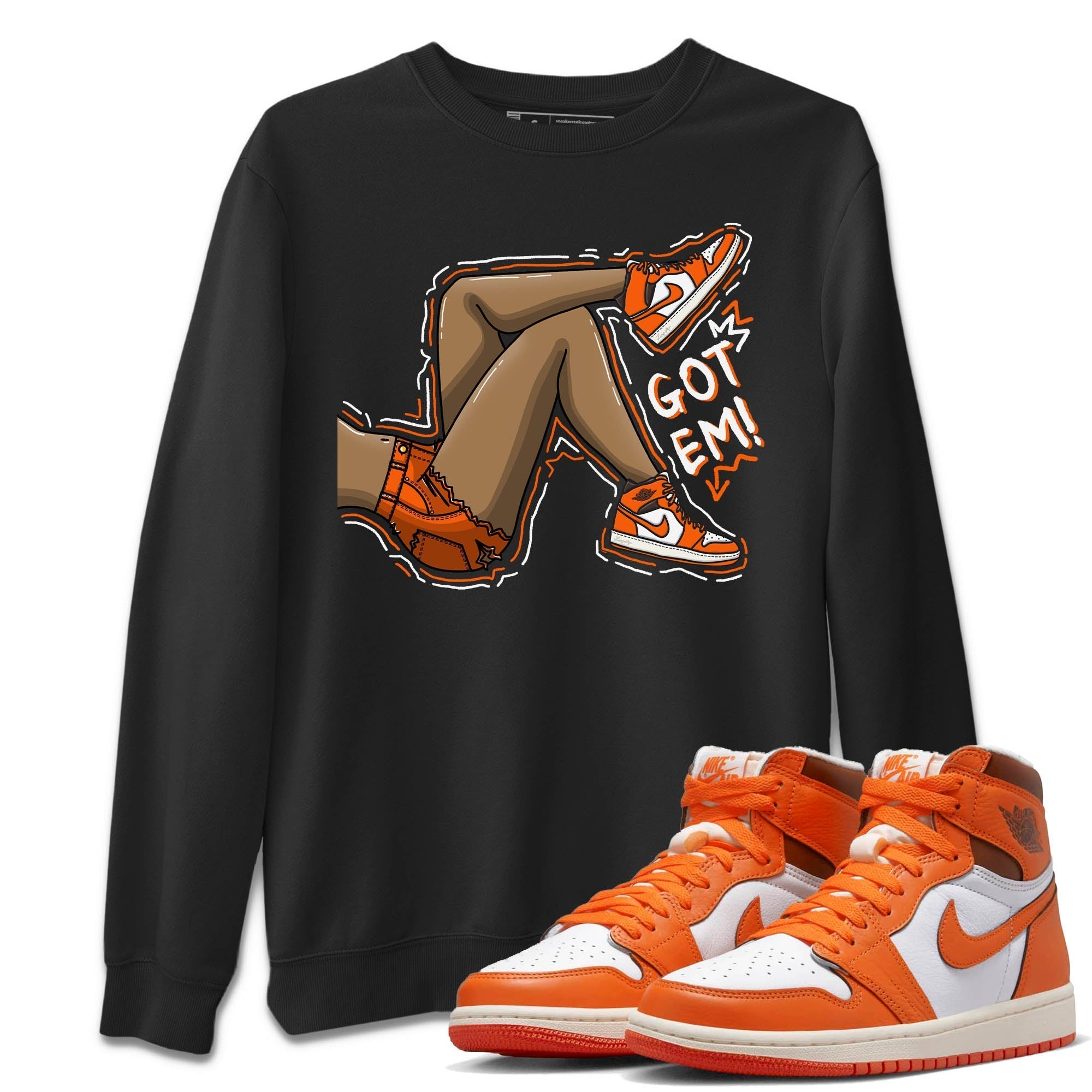 Got Em Legs Unisex Tops - Air Jordan 1 Starfish