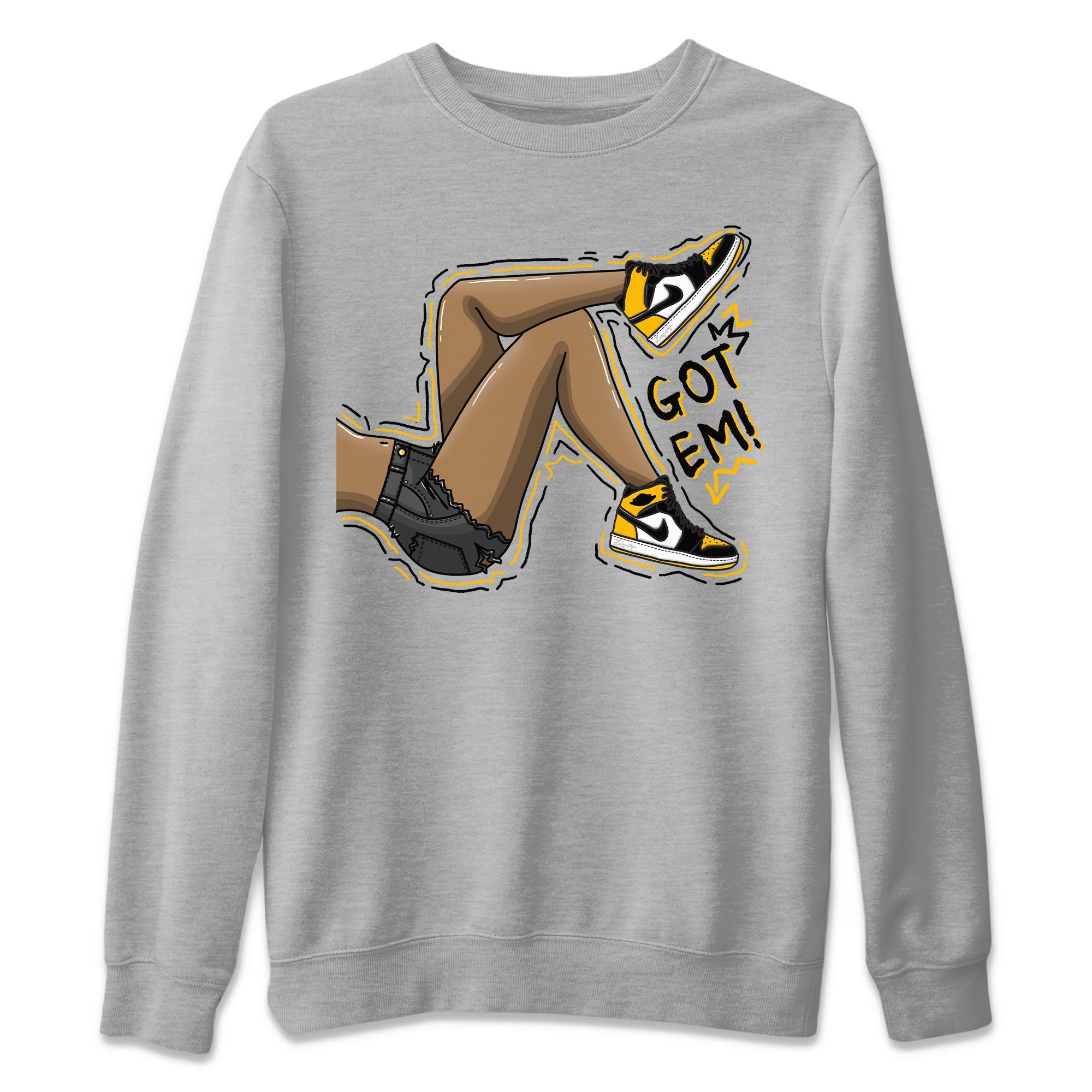 Got Em Legs Unisex Tops - Air Jordan 1 Taxi