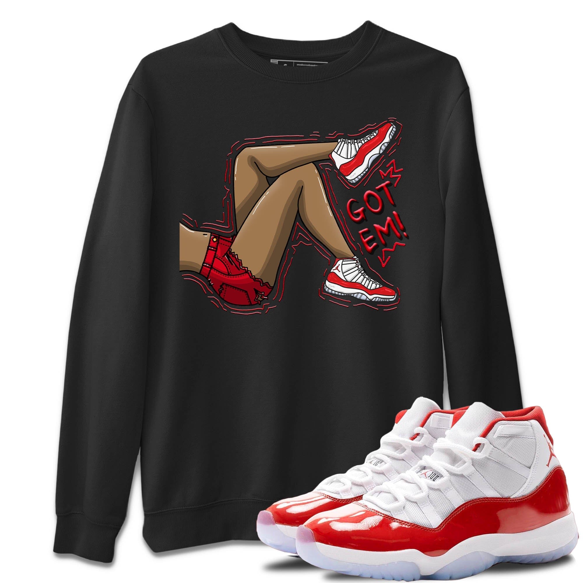 Got Em Legs Unisex Tops - Air Jordan 11 Cherry