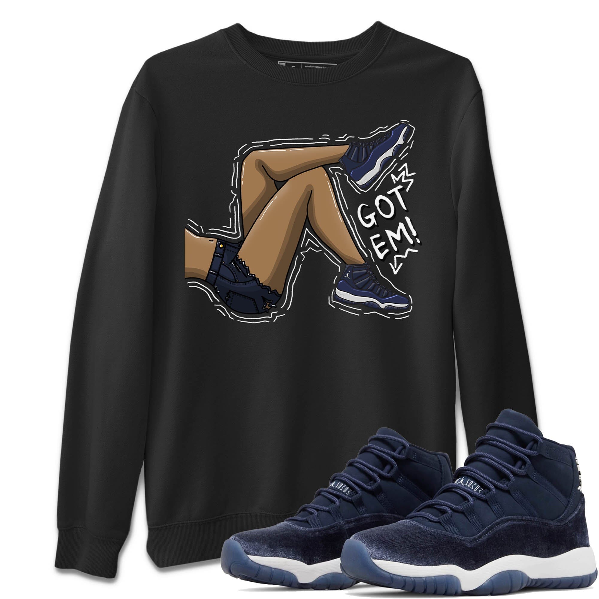 Got Em Legs Unisex Tops - Air Jordan 11 Midnight Navy