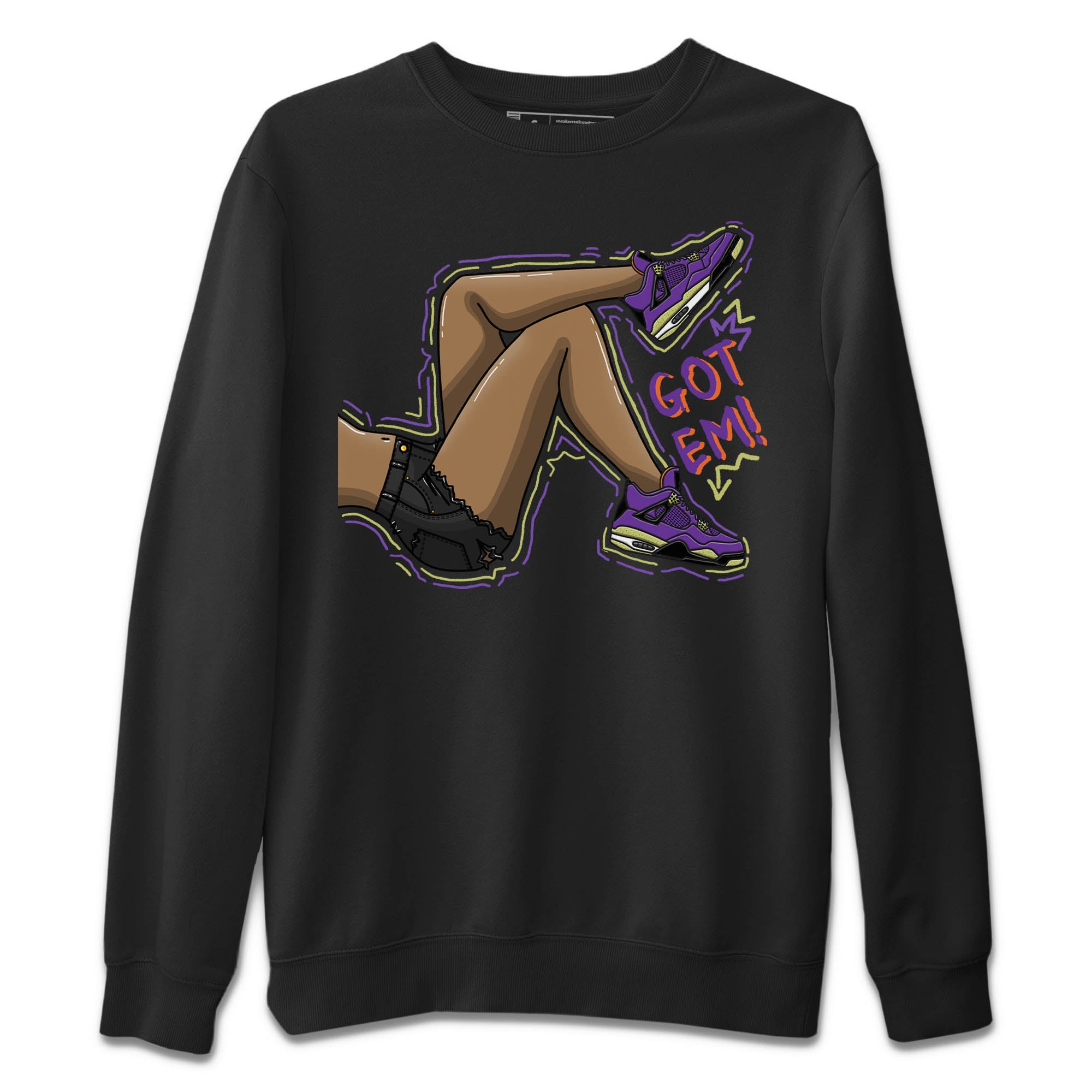 Got Em Legs Unisex Tops - Air Jordan 4 Canyon Purple