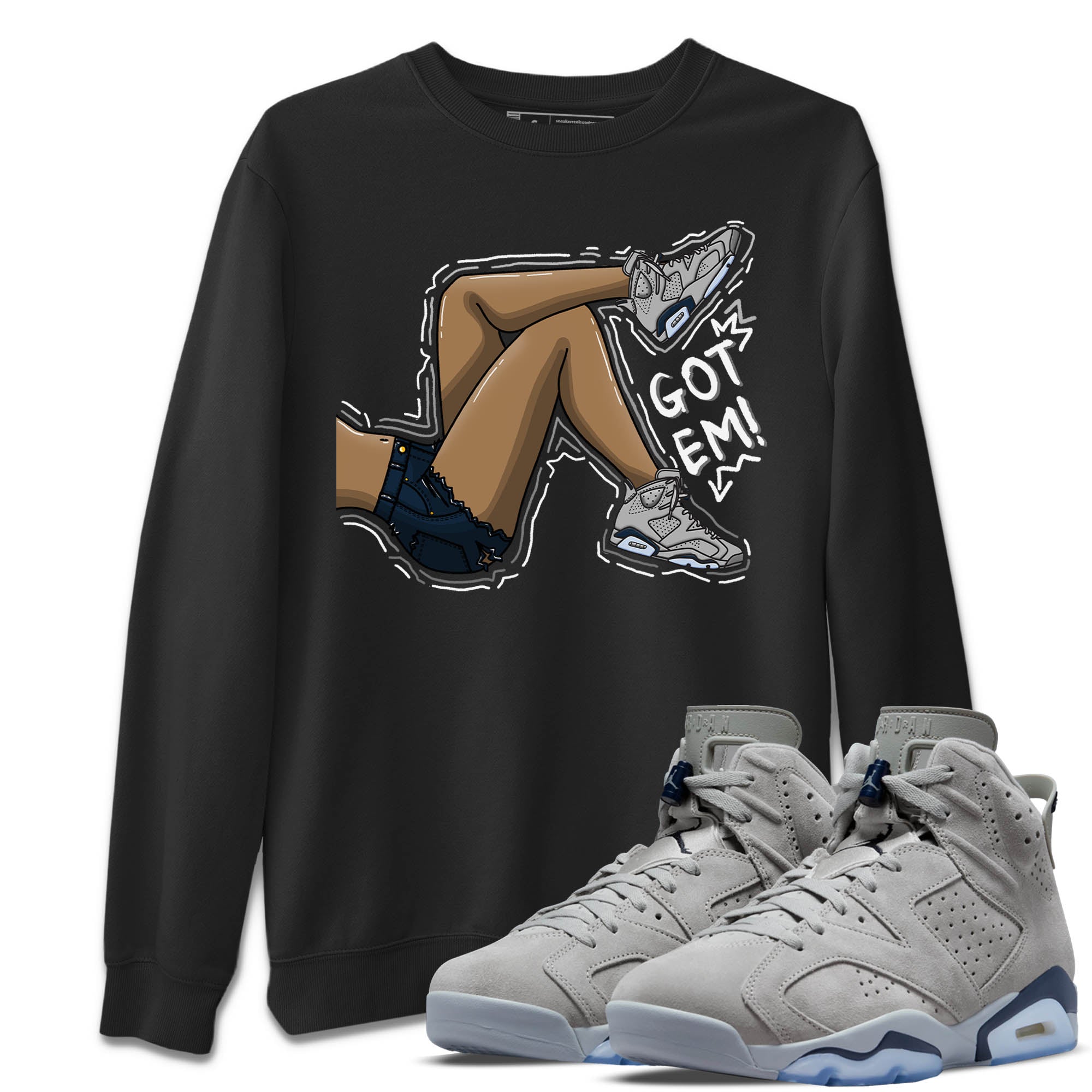 Got Em Legs Unisex Tops - Air Jordan 6 Georgetown