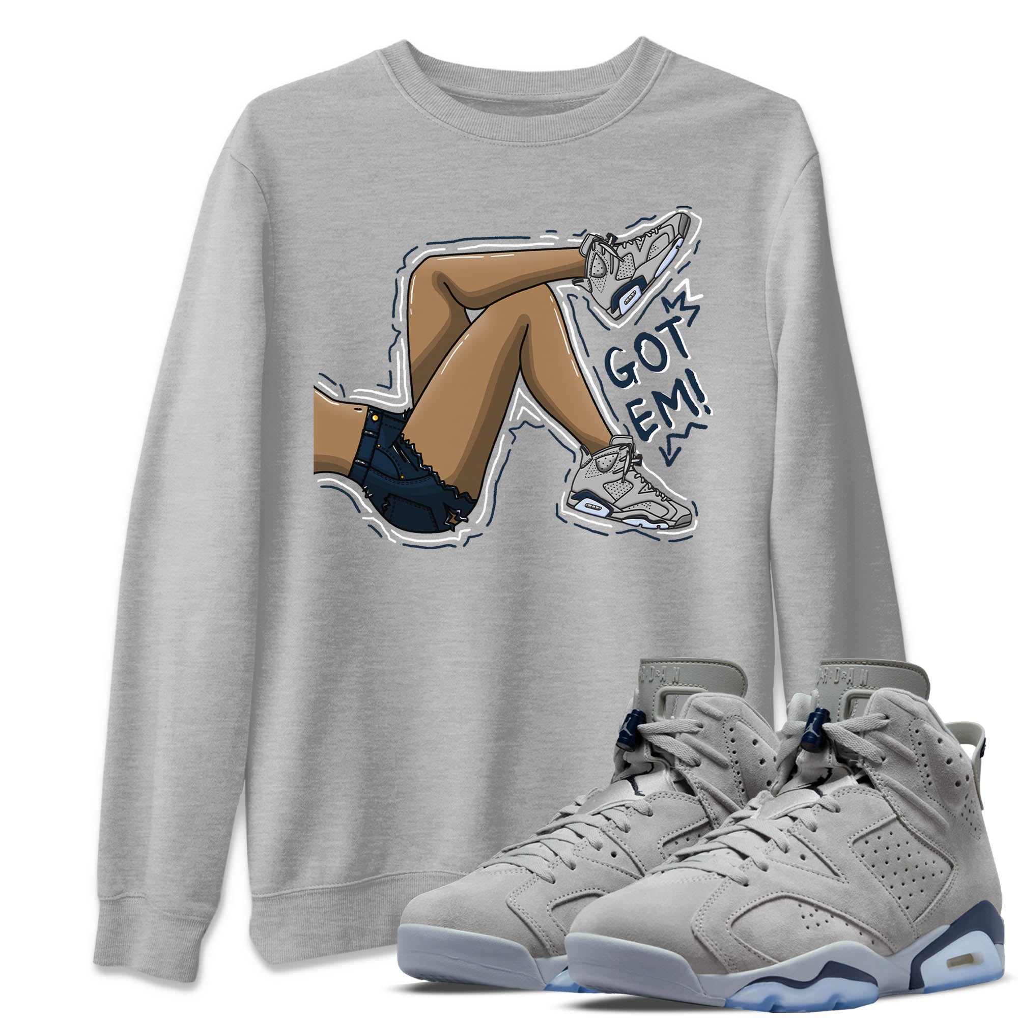 Got Em Legs Unisex Tops - Air Jordan 6 Georgetown