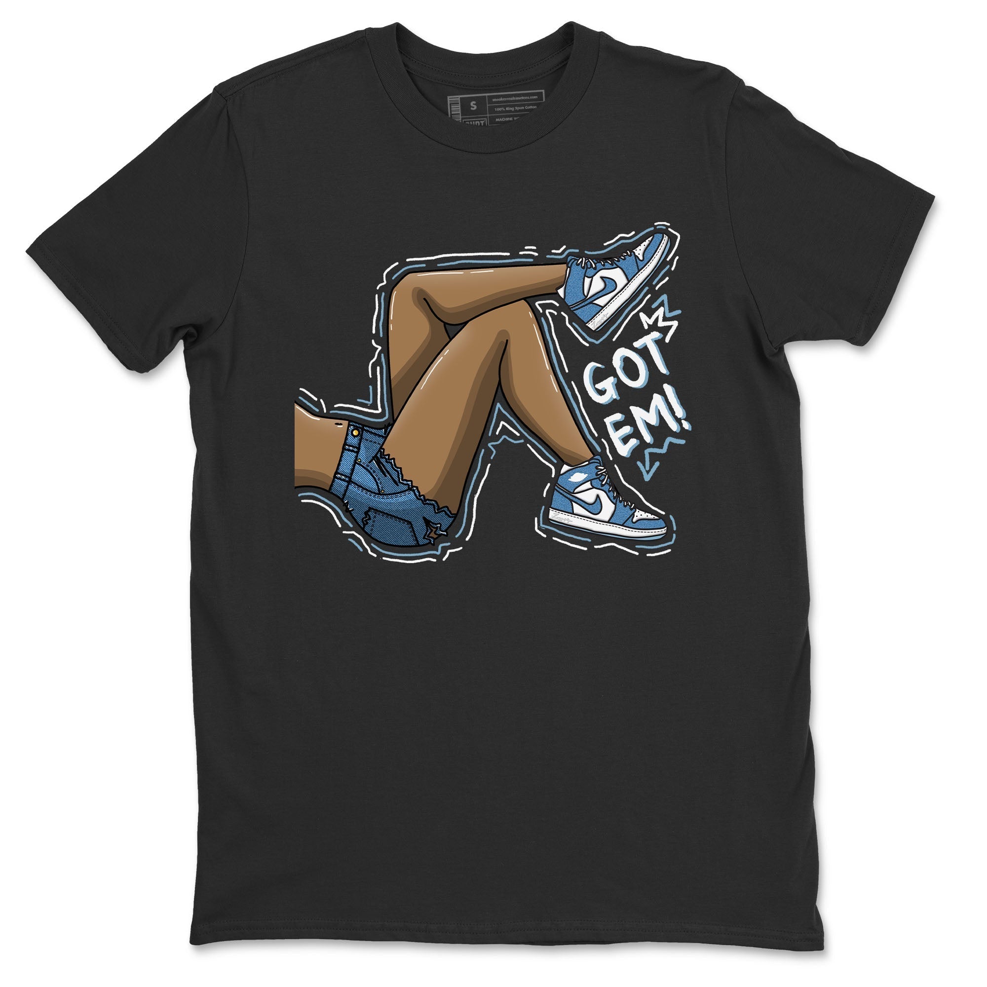 Got Em Legs Unisex Tops - Air Jordan 1 Denim