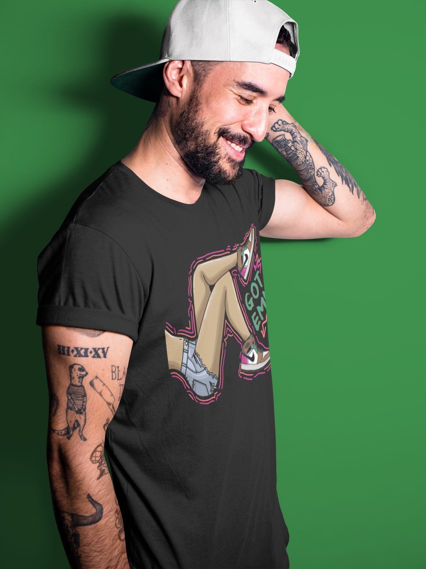 Got Em Legs Unisex Tops - Air Jordan 1 Hand Crafted