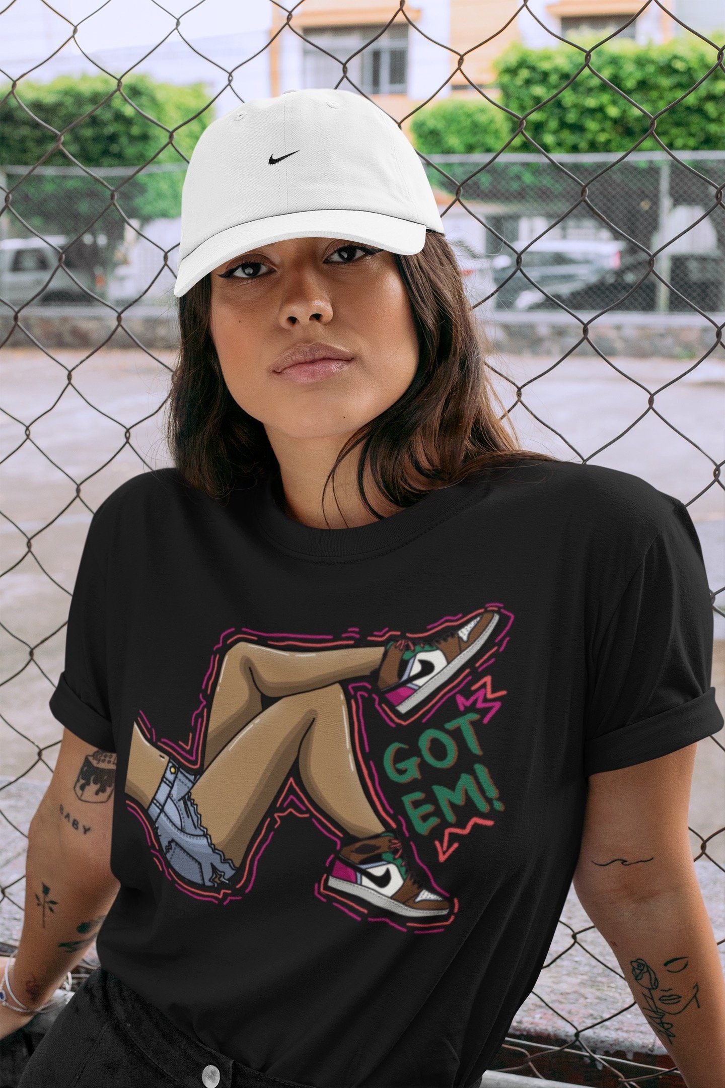 Got Em Legs Unisex Tops - Air Jordan 1 Hand Crafted