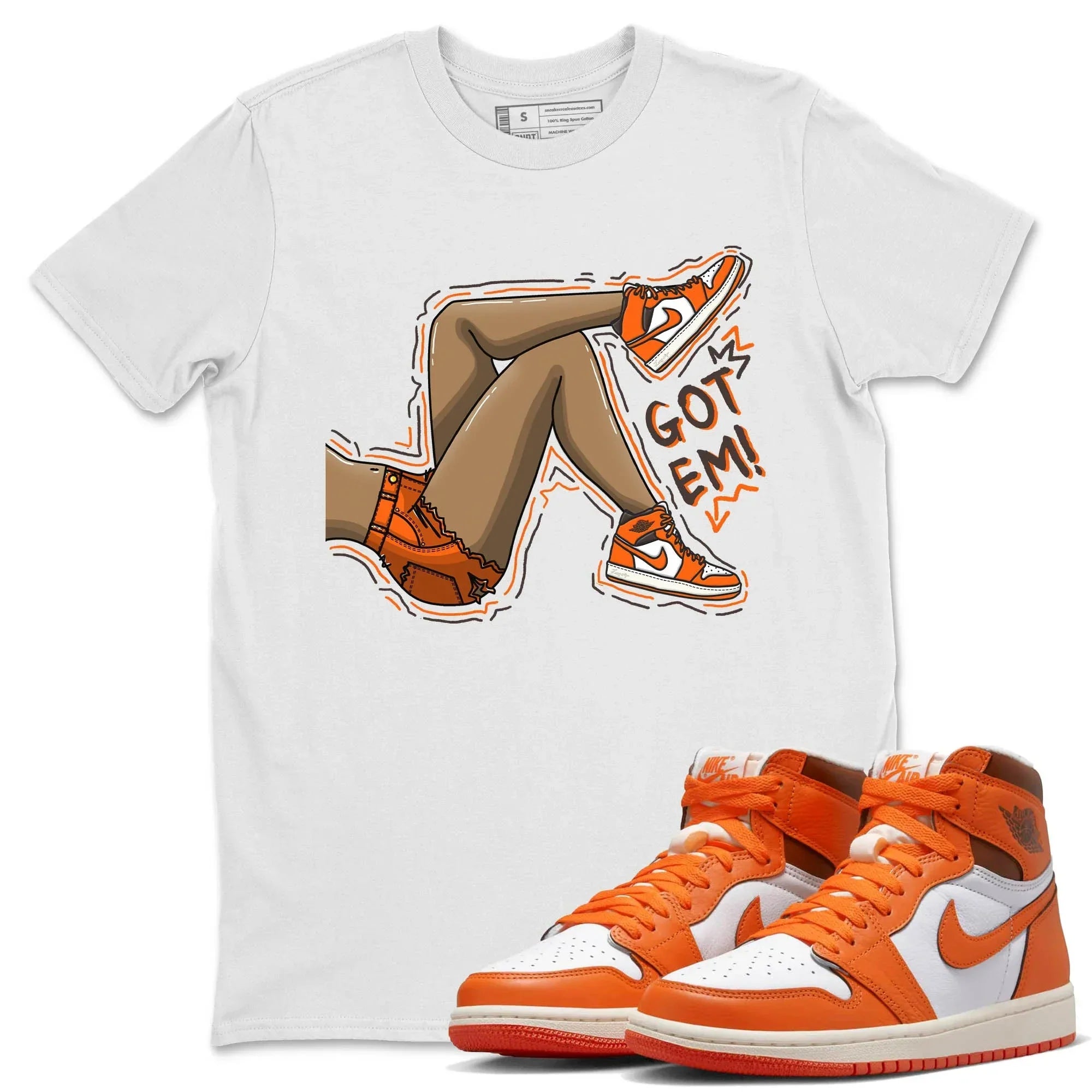 Got Em Legs Unisex Tops - Air Jordan 1 Starfish