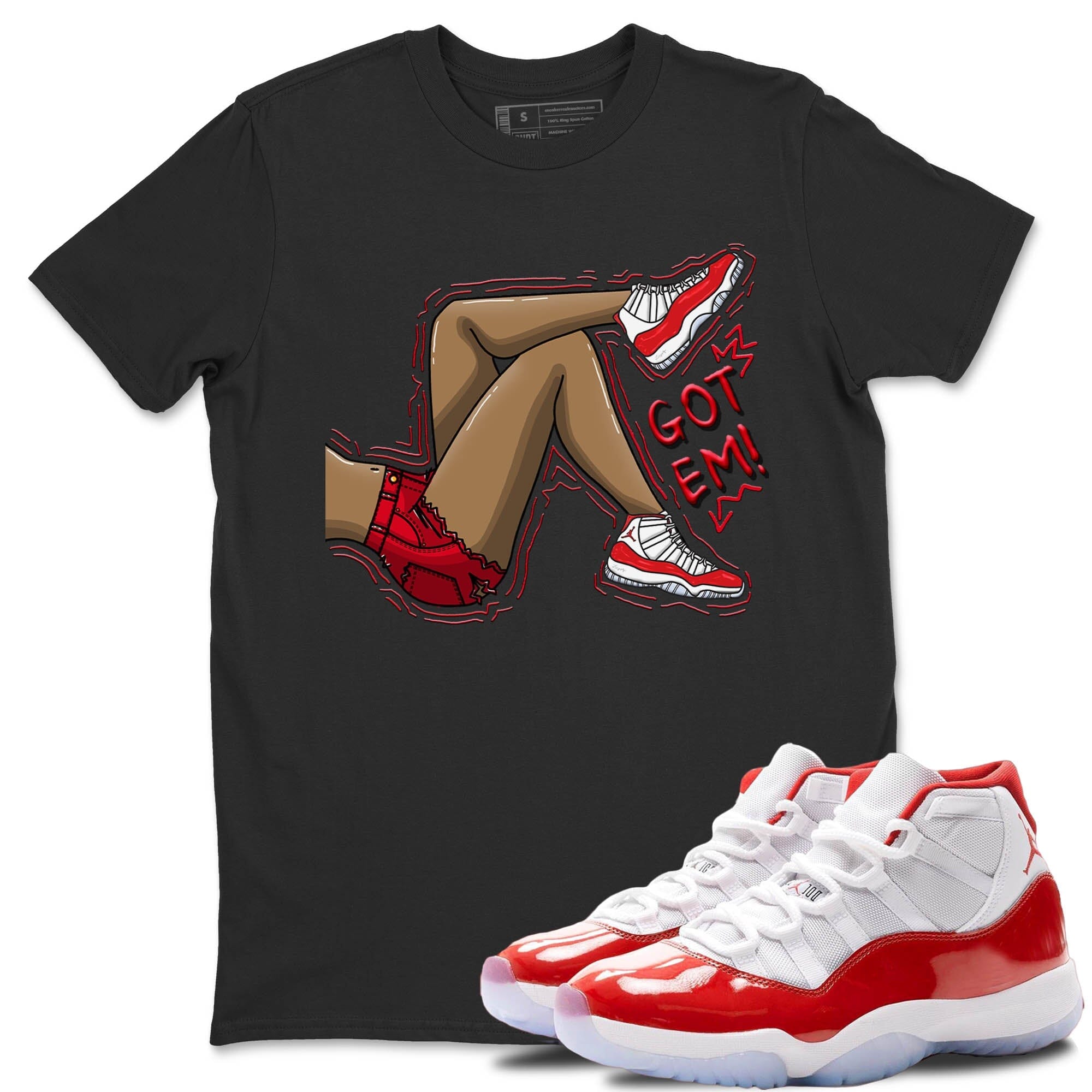 Got Em Legs Unisex Tops - Air Jordan 11 Cherry