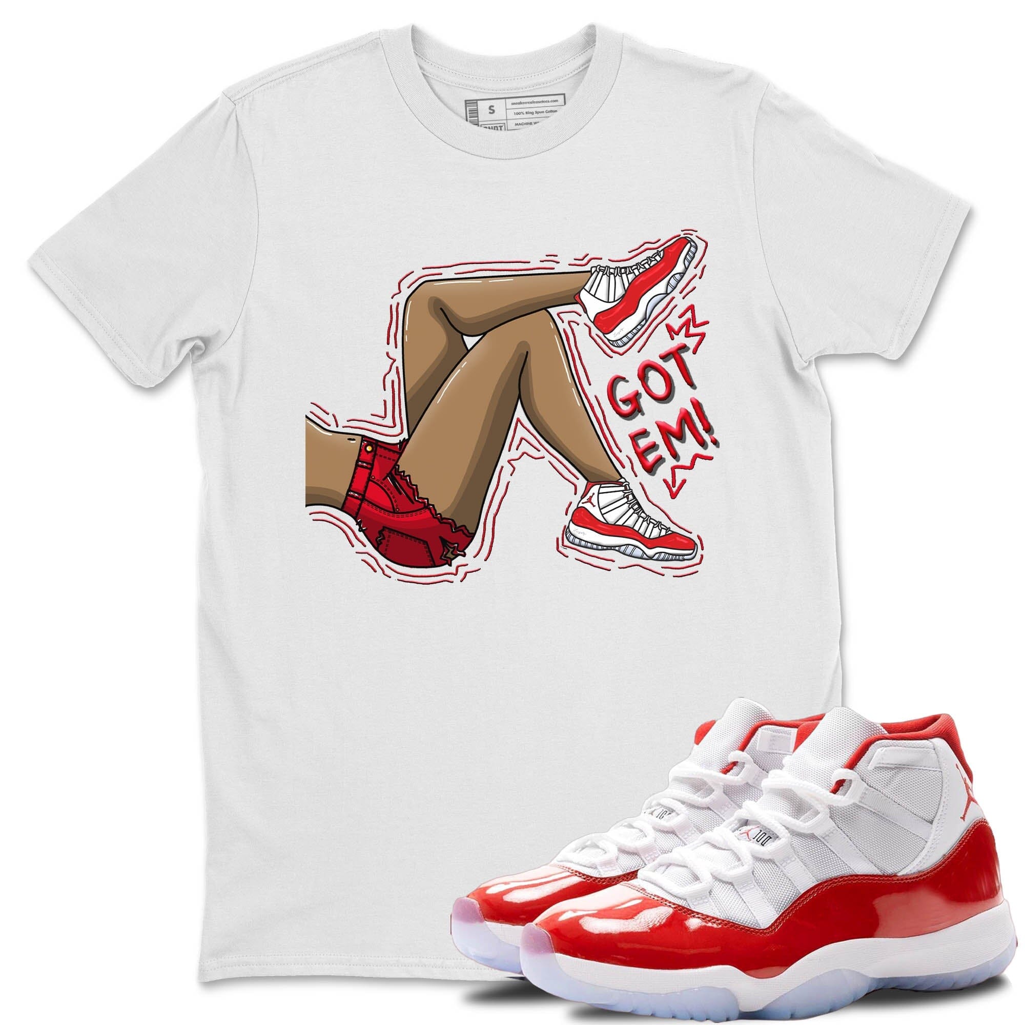Got Em Legs Unisex Tops - Air Jordan 11 Cherry