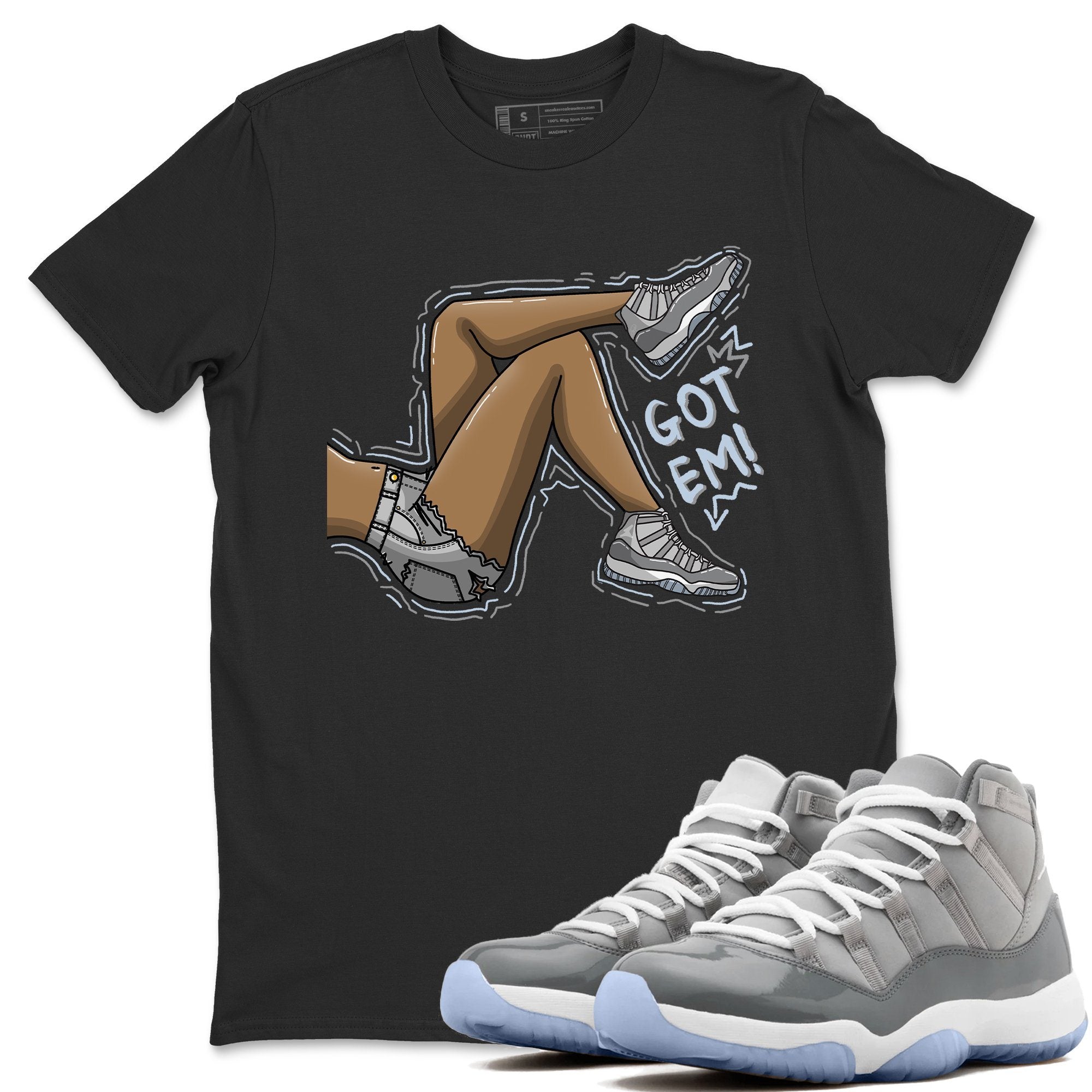 Got Em Legs Unisex Tops - Air Jordan 11 Cool Grey
