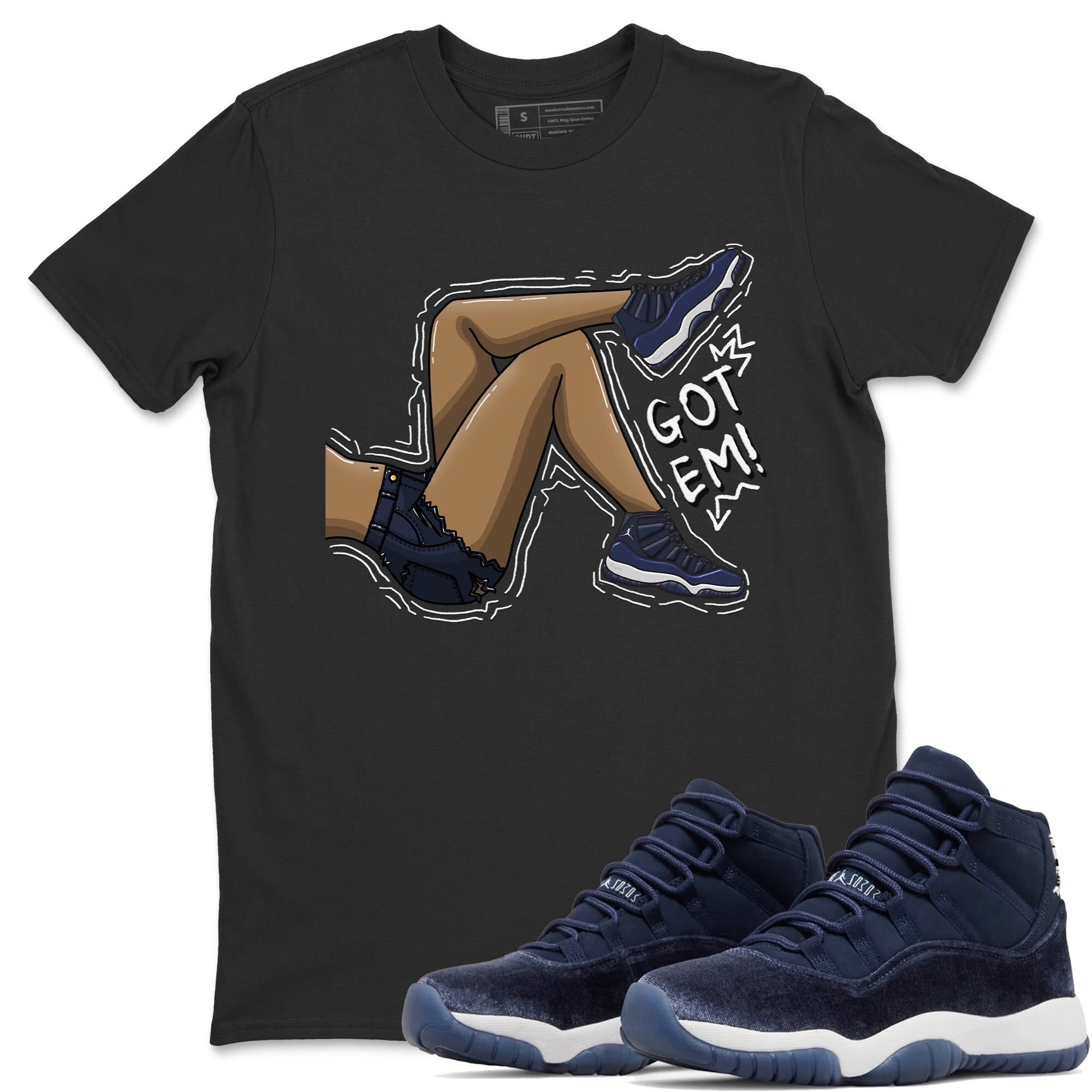 Got Em Legs Unisex Tops - Air Jordan 11 Midnight Navy