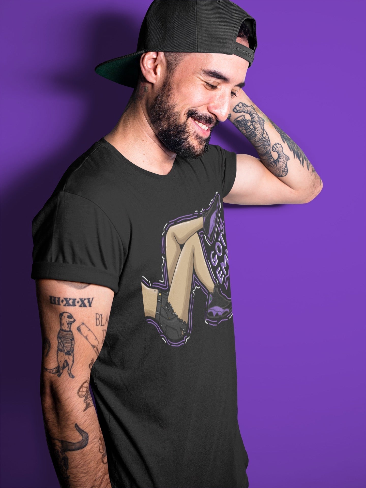 Got Em Legs Unisex Tops - Air Jordan 13 Court Purple