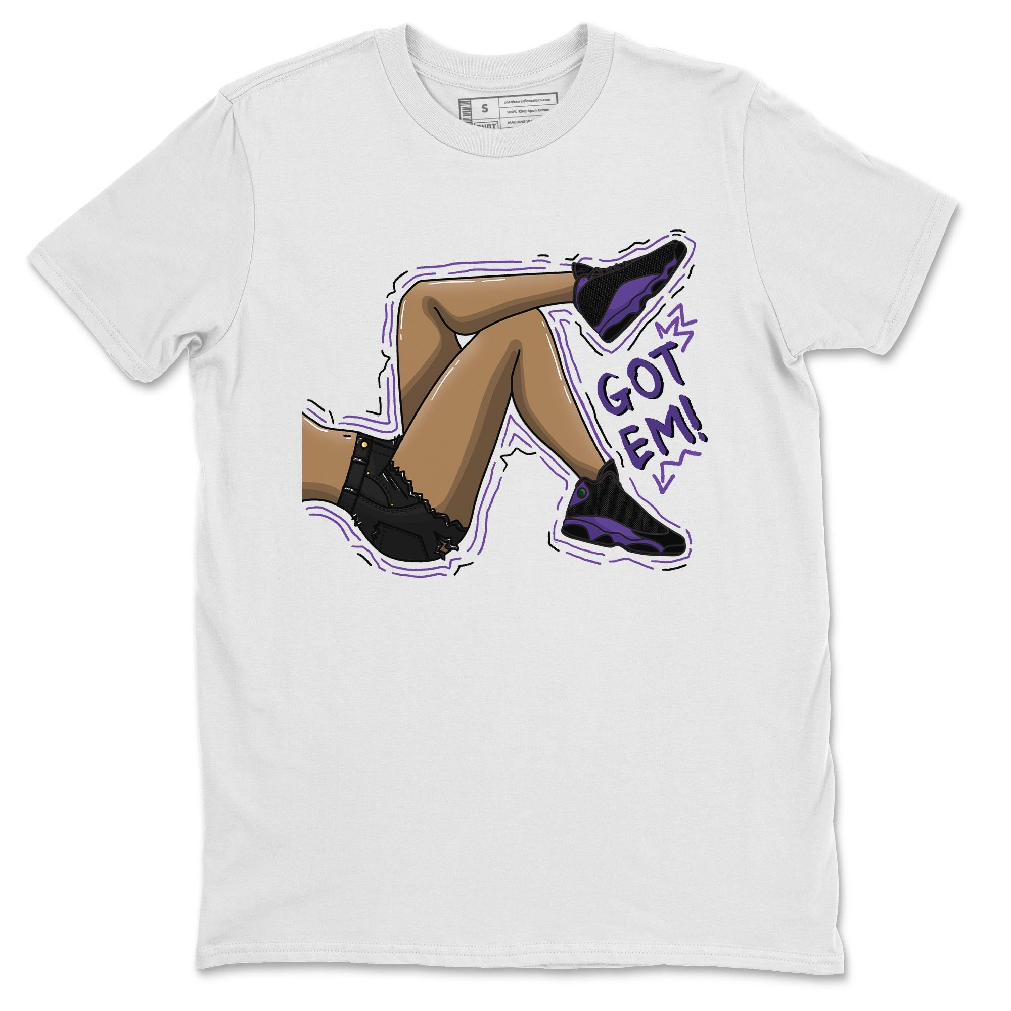 Got Em Legs Unisex Tops - Air Jordan 13 Court Purple