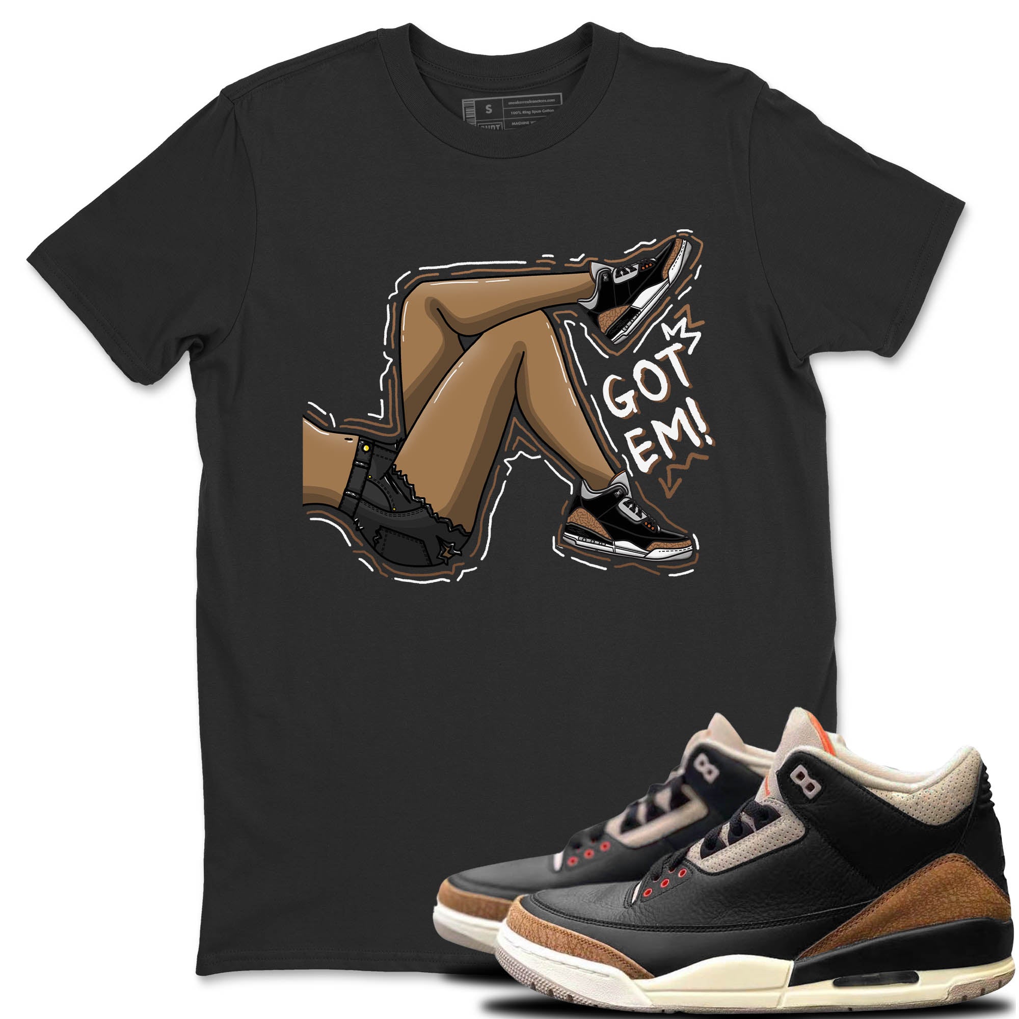 Got Em Legs Unisex Tops - Air Jordan 3 Desert Elephant