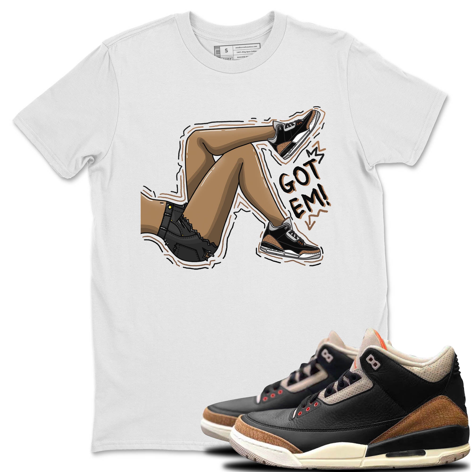 Got Em Legs Unisex Tops - Air Jordan 3 Desert Elephant
